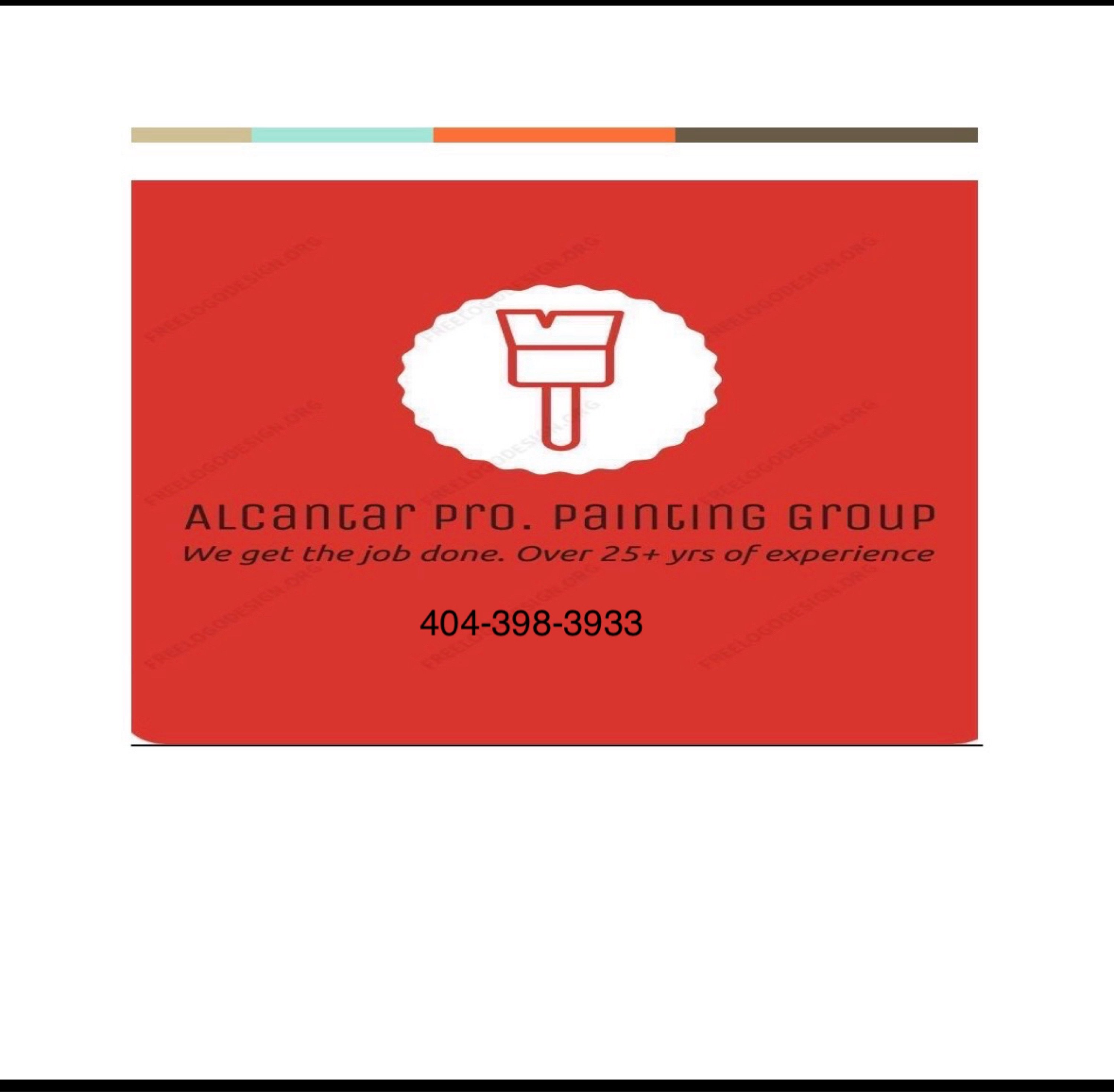 Alcantar's Profesional Painting Group Logo