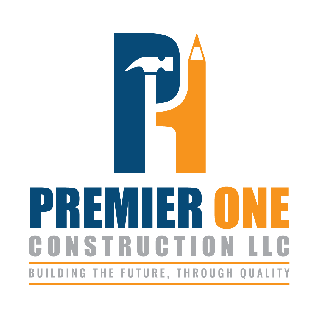 PREMIER ONE CONSTRUCTION Logo