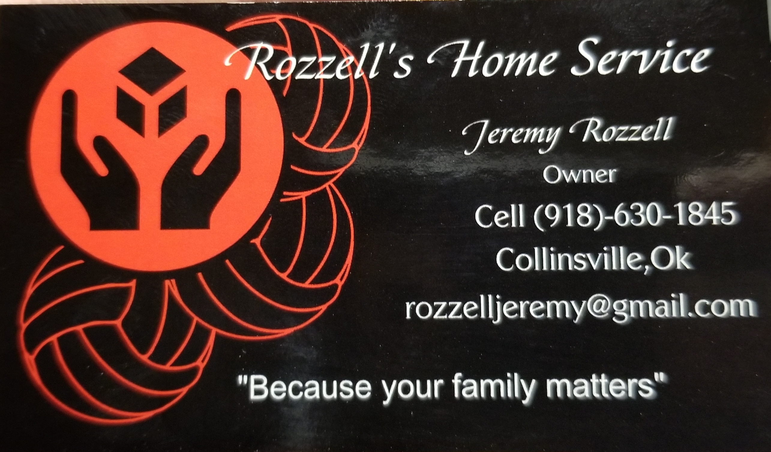 Rozzell's Home Service Logo