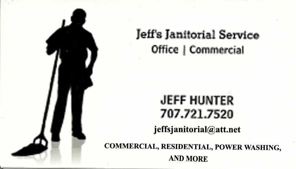 Jeff's Janitorial Service Logo