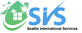 SEATTLE INTERNATIONAL SERVICES (S.I.S.) Logo