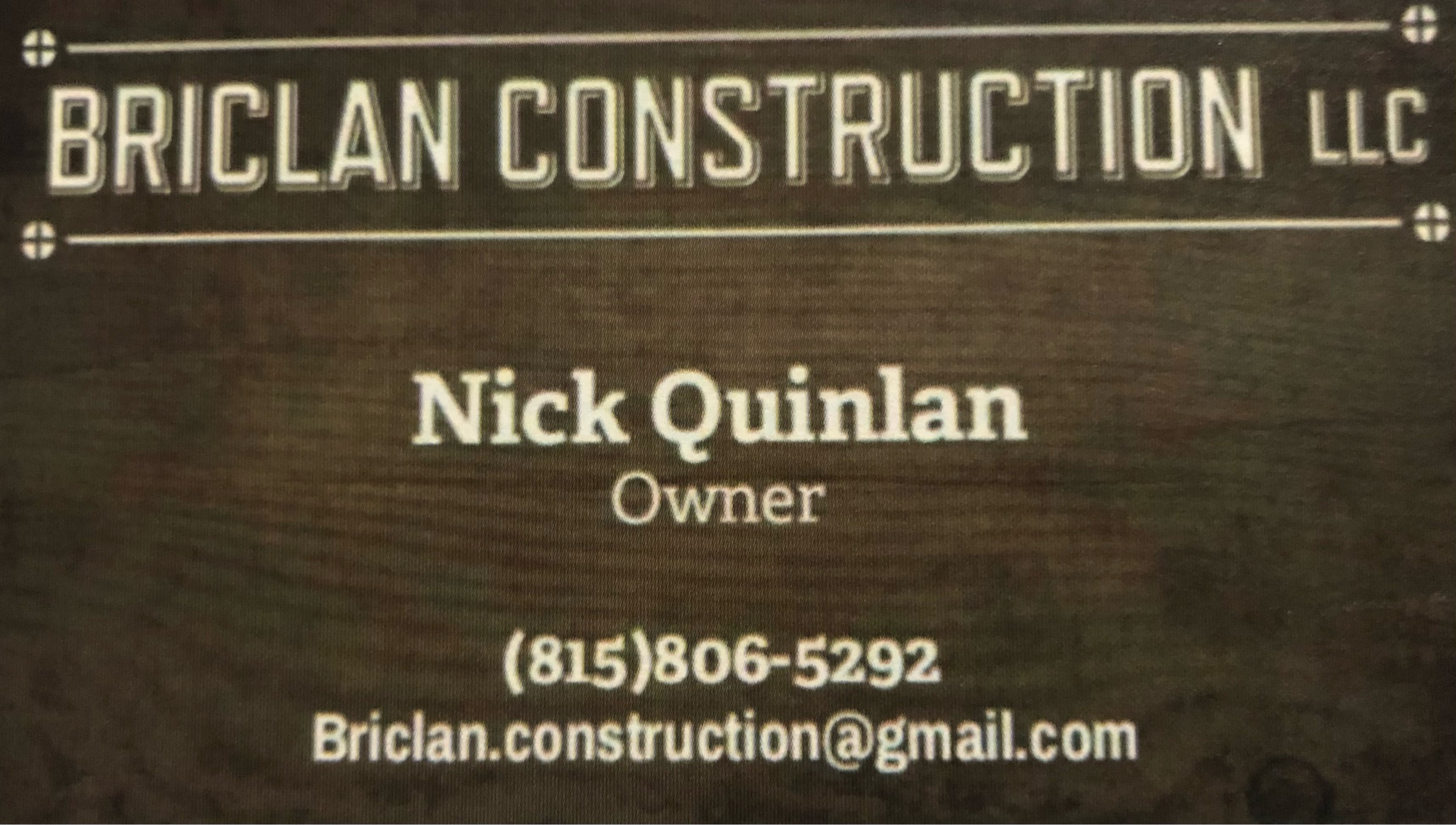 Briclan Construction, LLC Logo