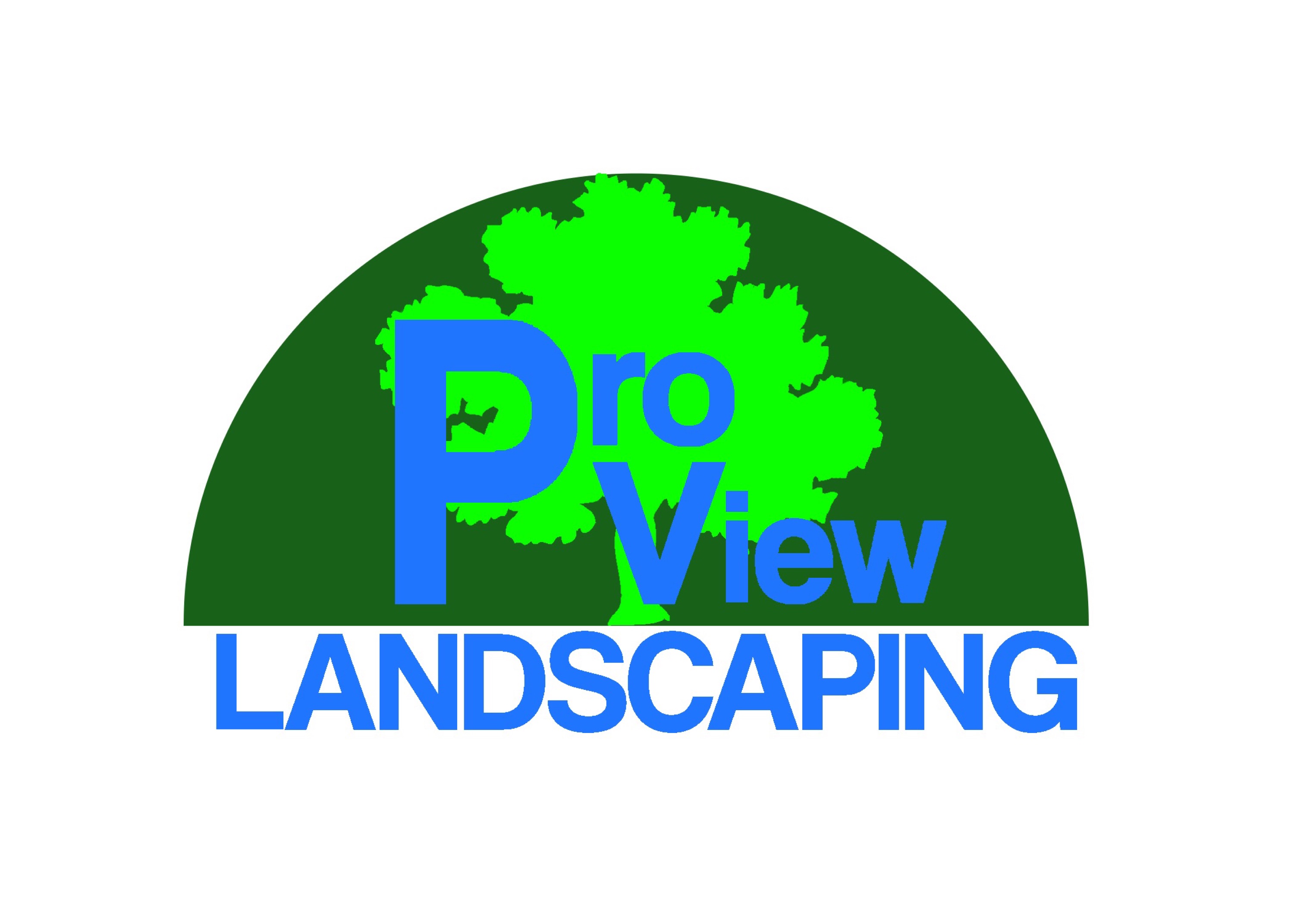 Proview Landscaping Logo