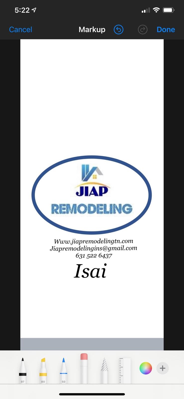 Jiap Remodeling Logo