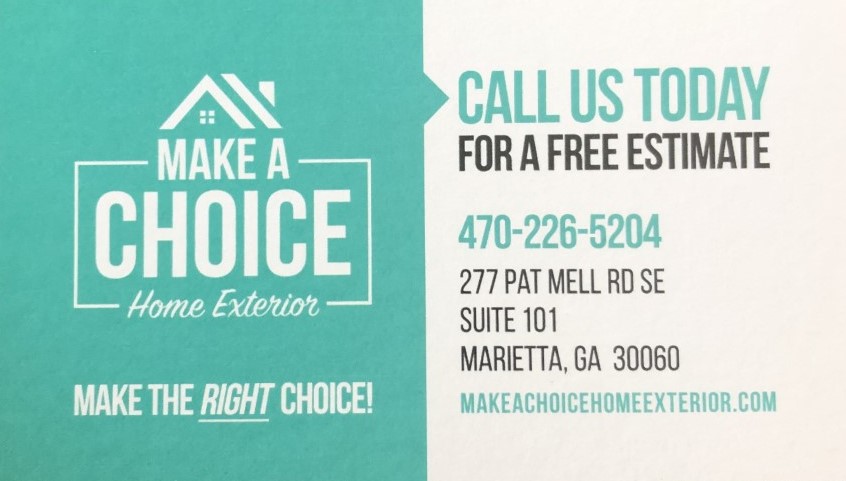 Make A Choice Home Exterior, LLC Logo