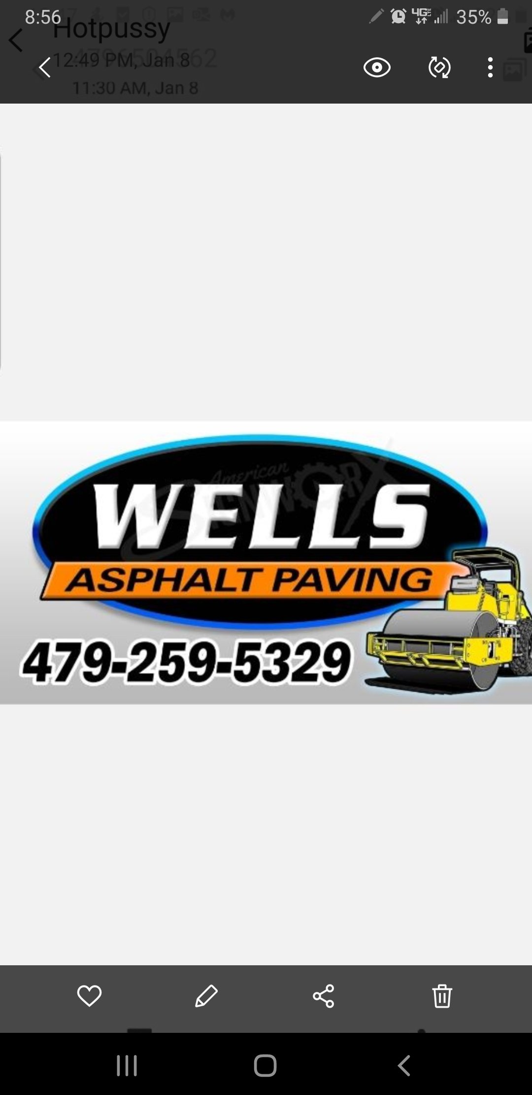 Wells Asphalt & Paving Logo