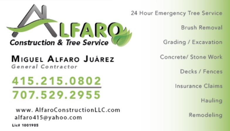 Alfaro Construction Logo