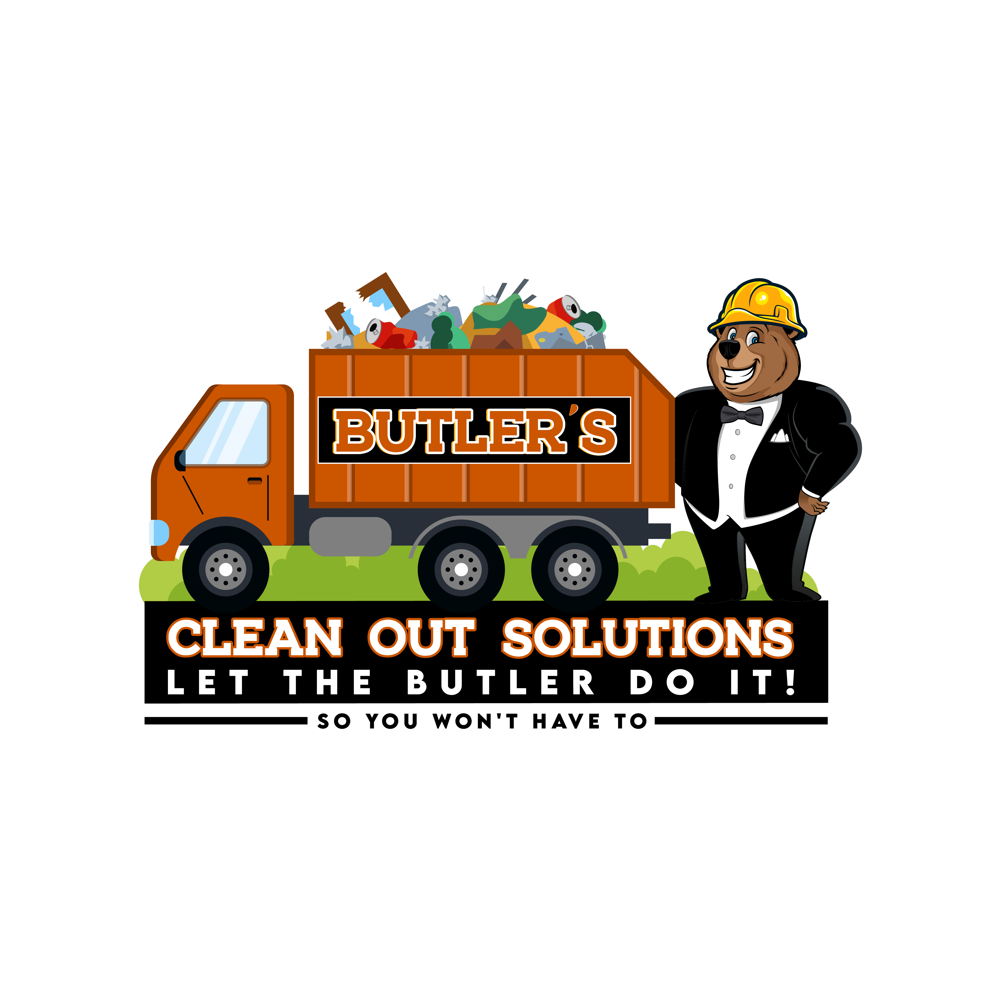 Butler's Clean Out Services Logo