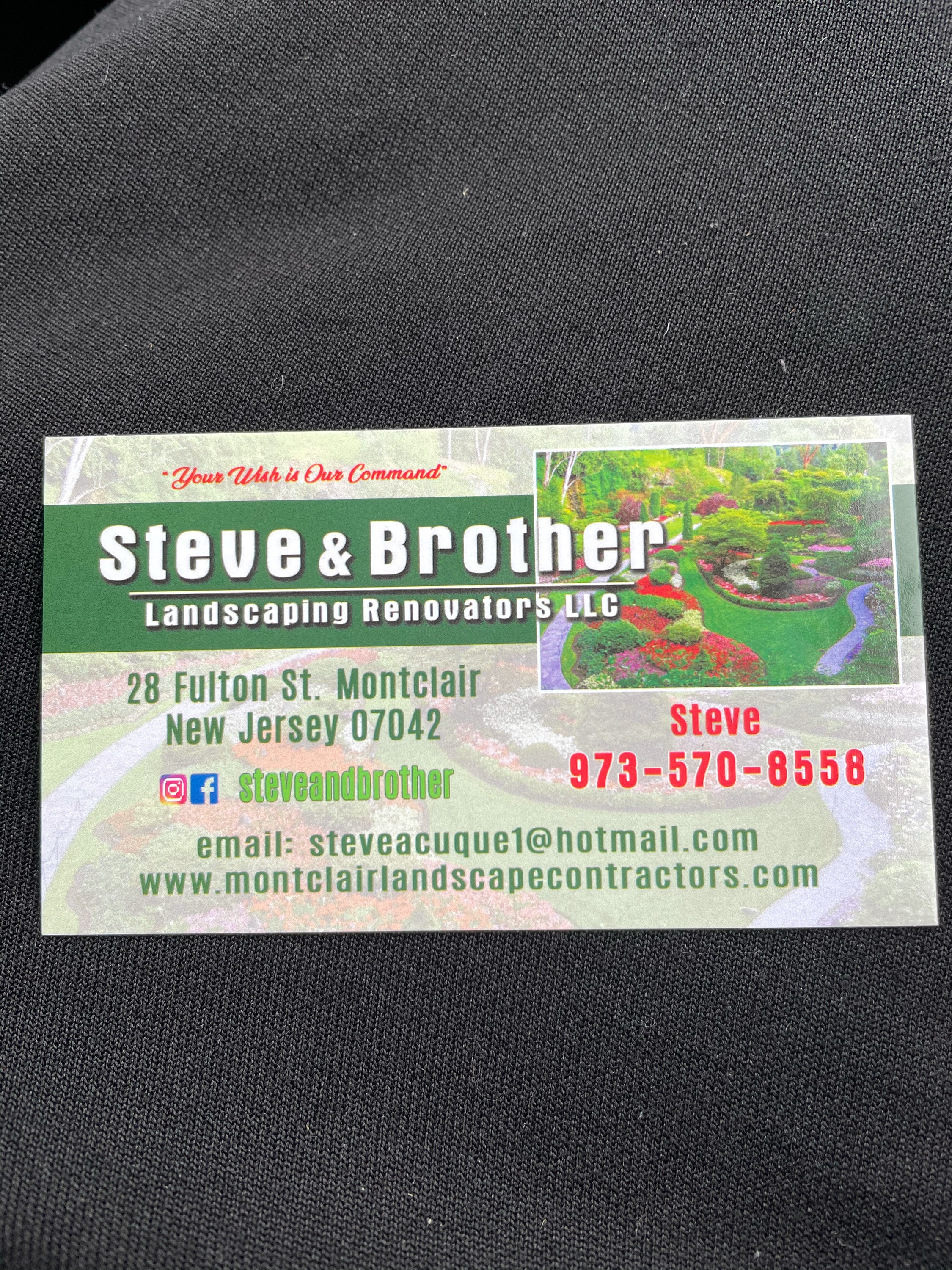 Steve & Brother Landscaping Renovators, LLC Logo