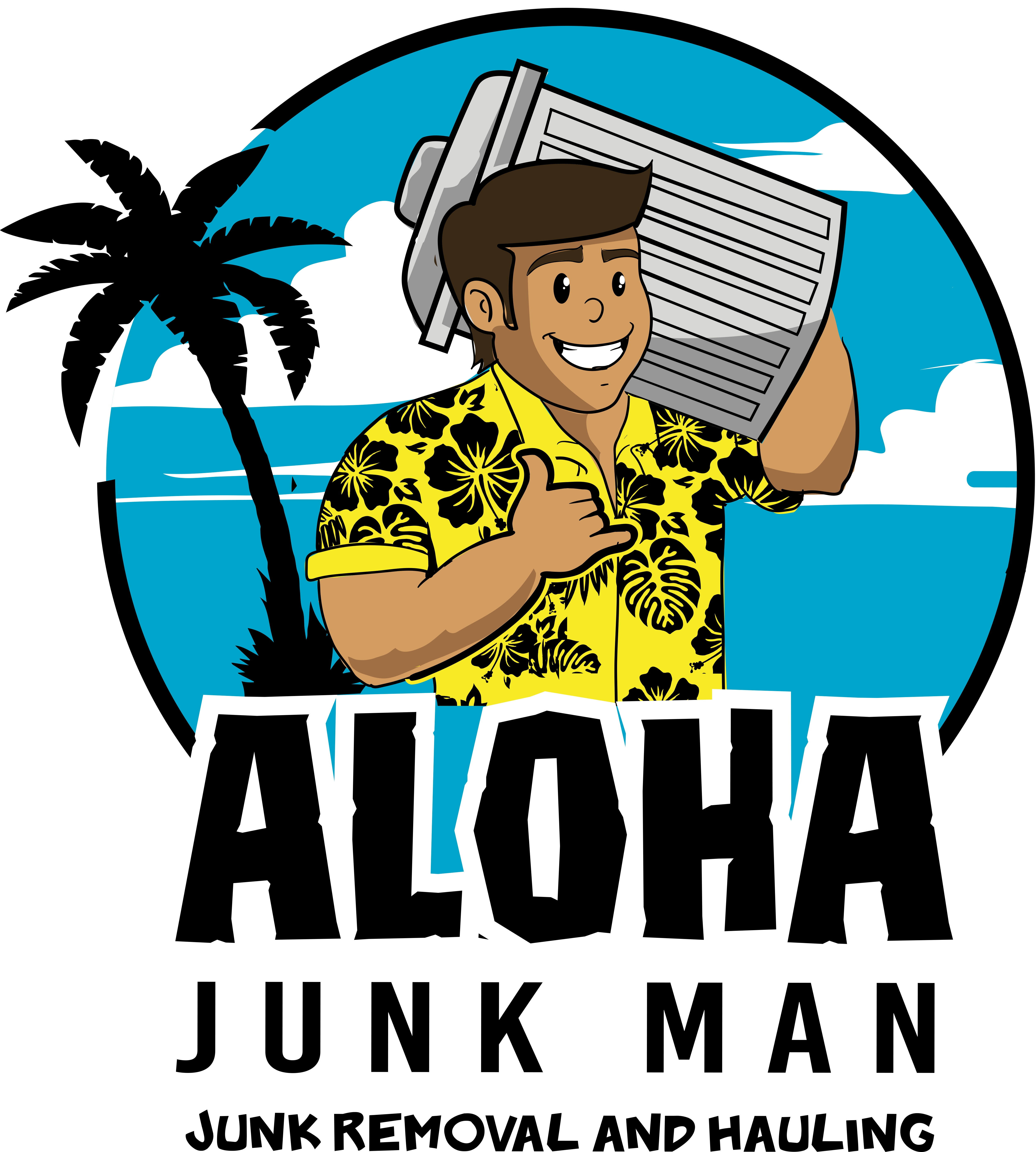 Aloha Junk Man Logo