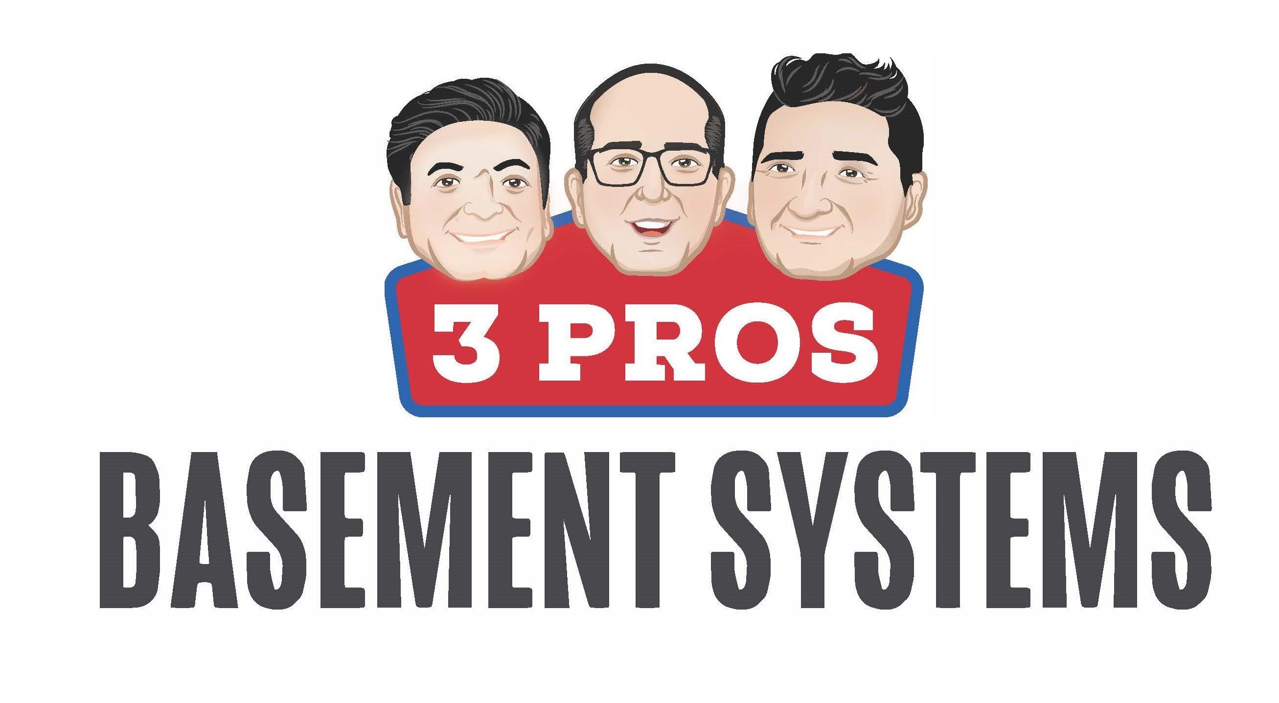 3 PROS Basement System Logo