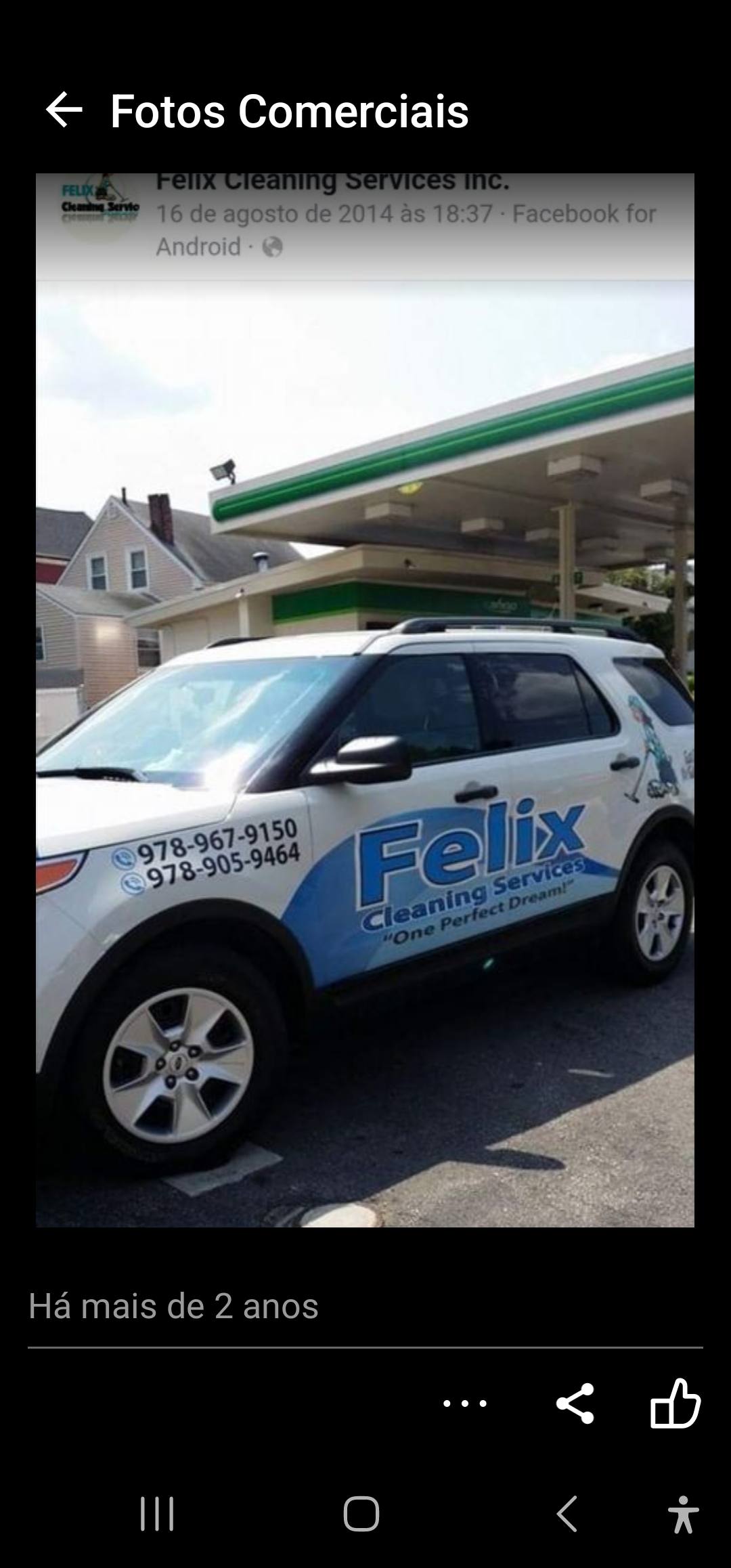 Felix Cleaning Services, Inc. Logo