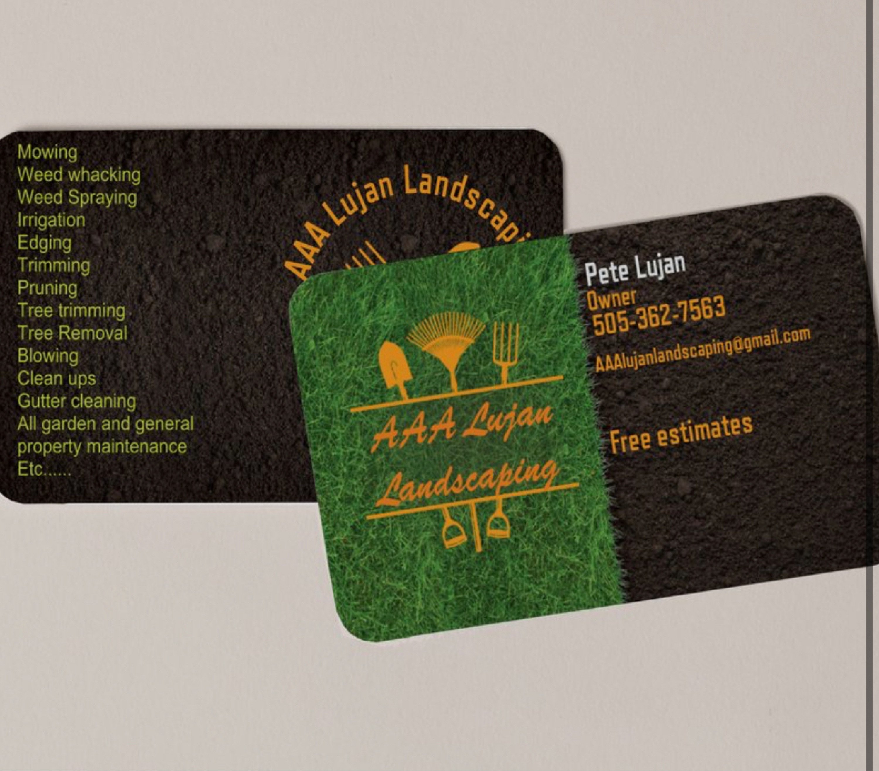 AAA Lujan Landscaping Logo