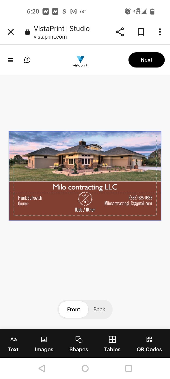 Milo Contracting LLC Logo