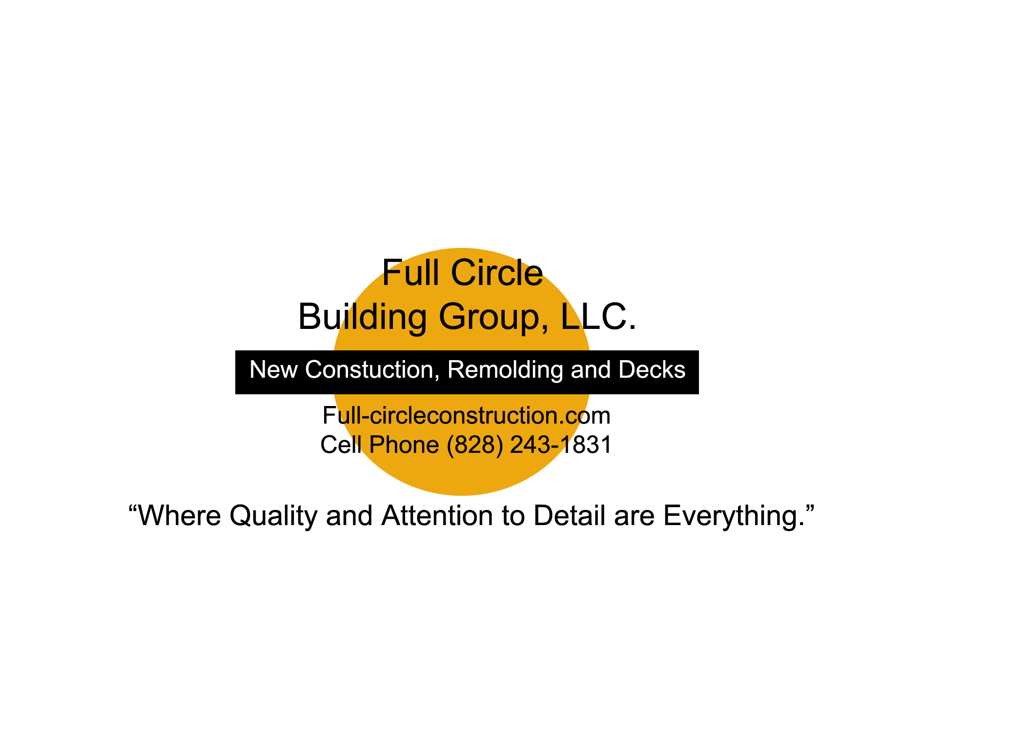 Full Circle Building Group Logo