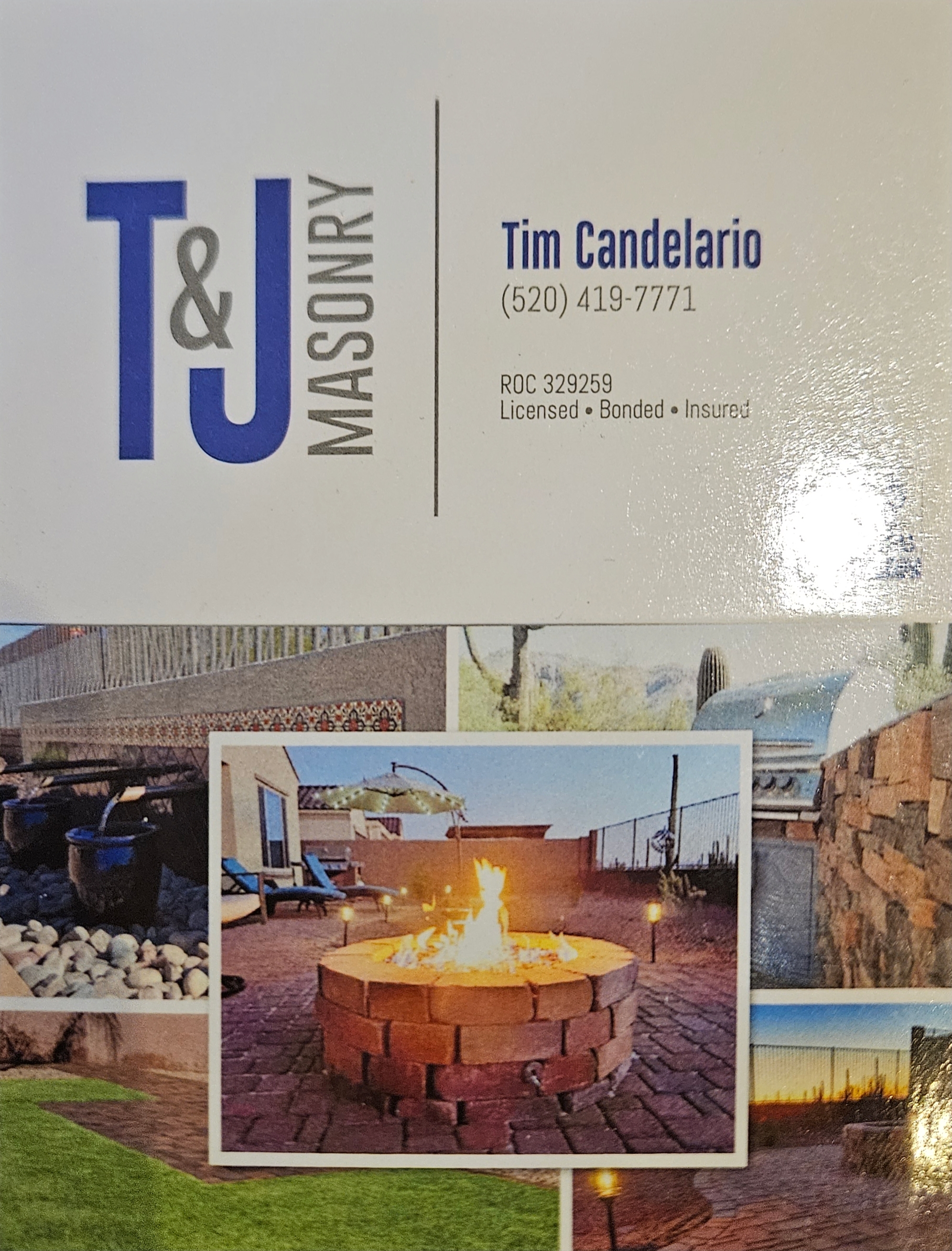 T & J Masonry LLC Logo