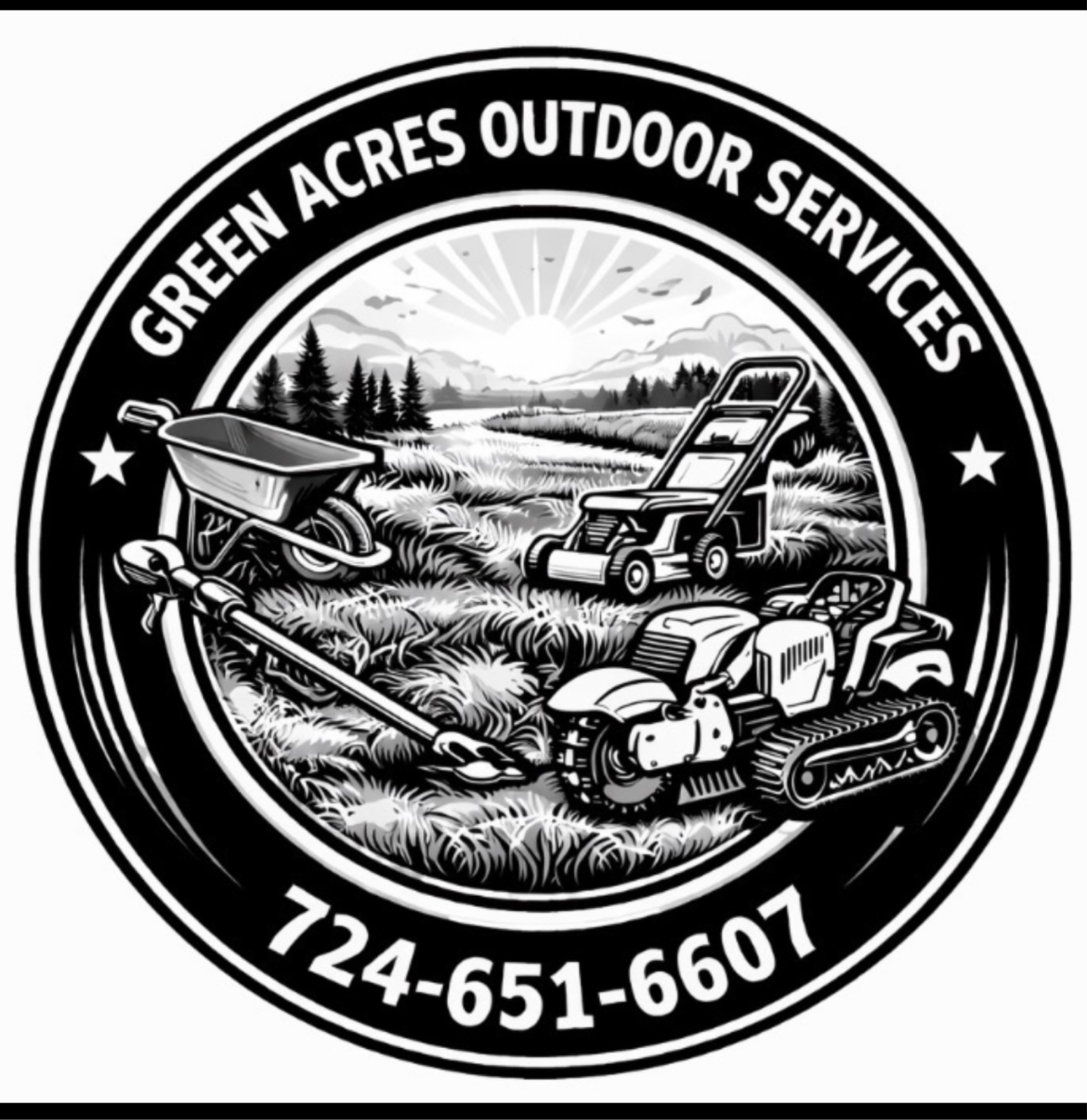 Green Acres Outdoor Services, LLC Logo