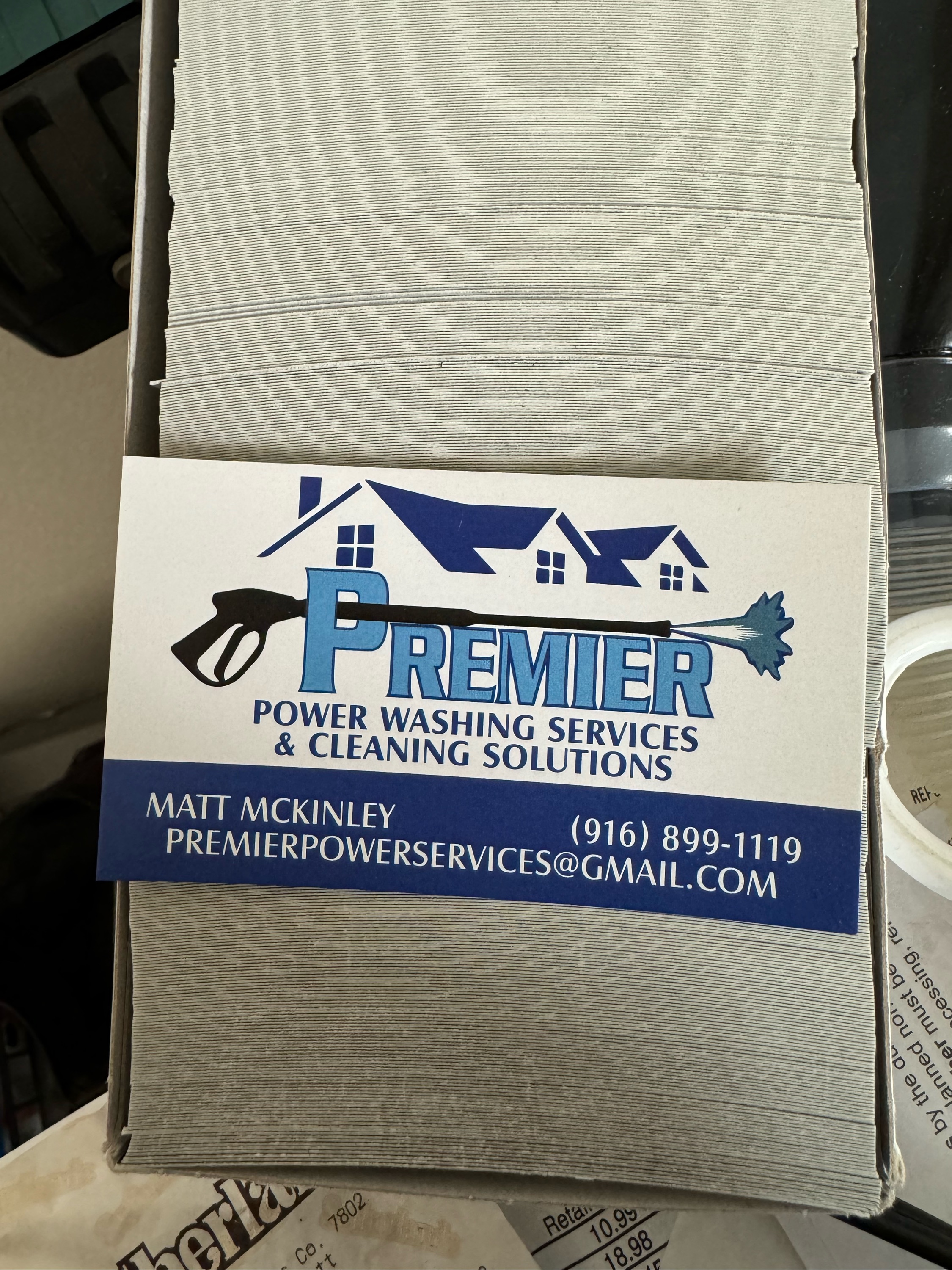 Premier Power Washing Services Logo