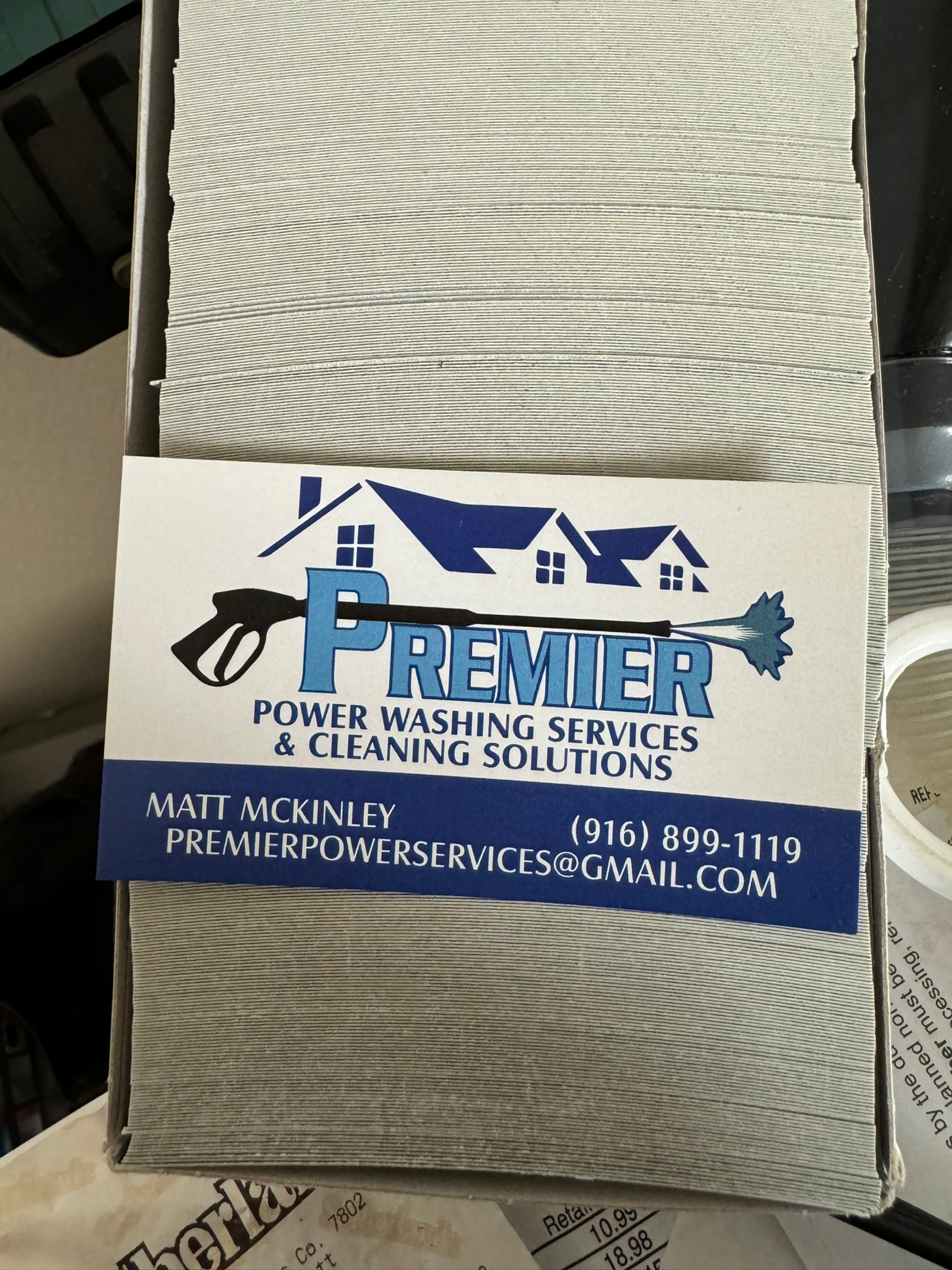 Premier Power Washing Services Logo