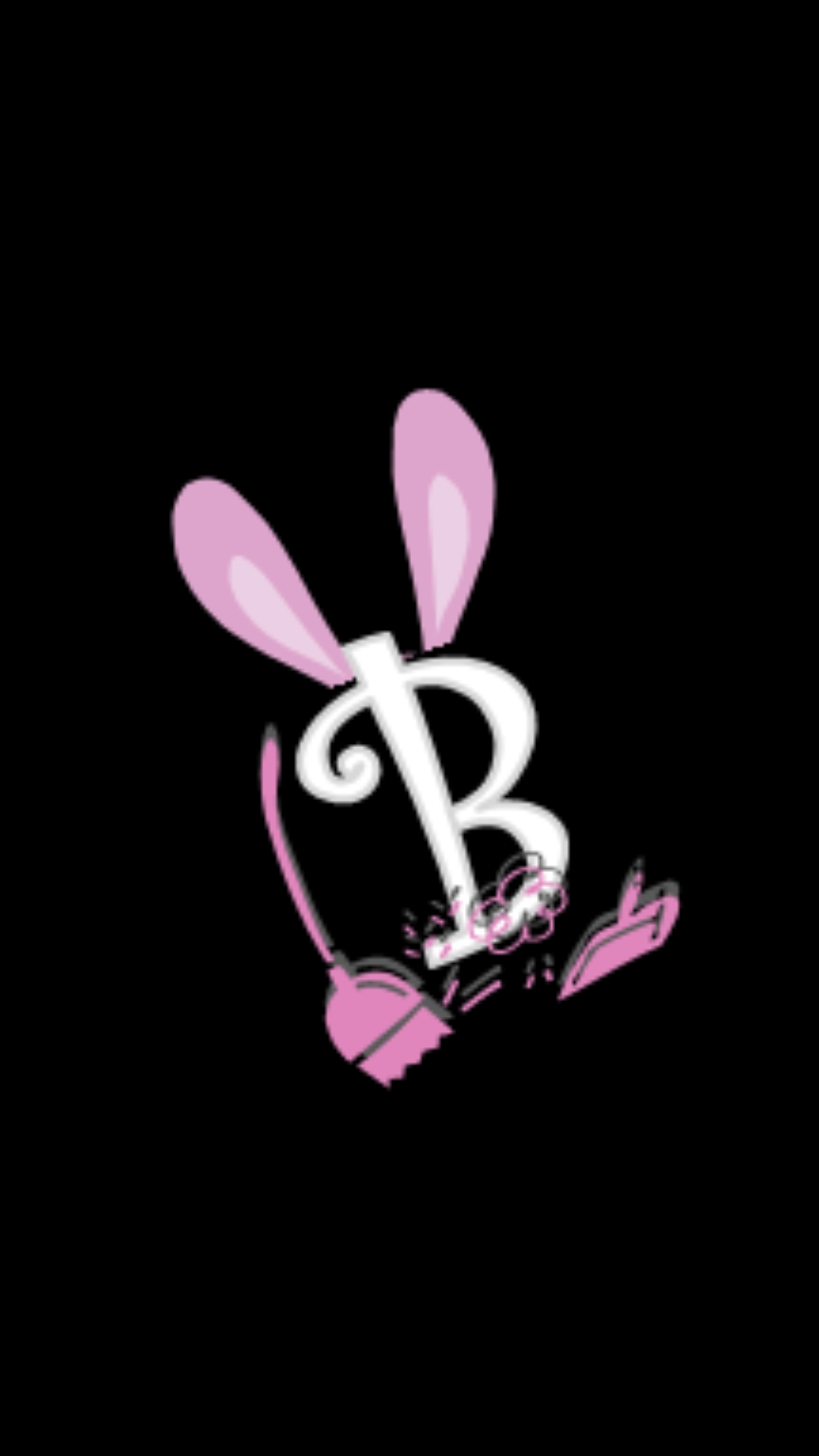 Dust Bunnies Cleaning Service Logo
