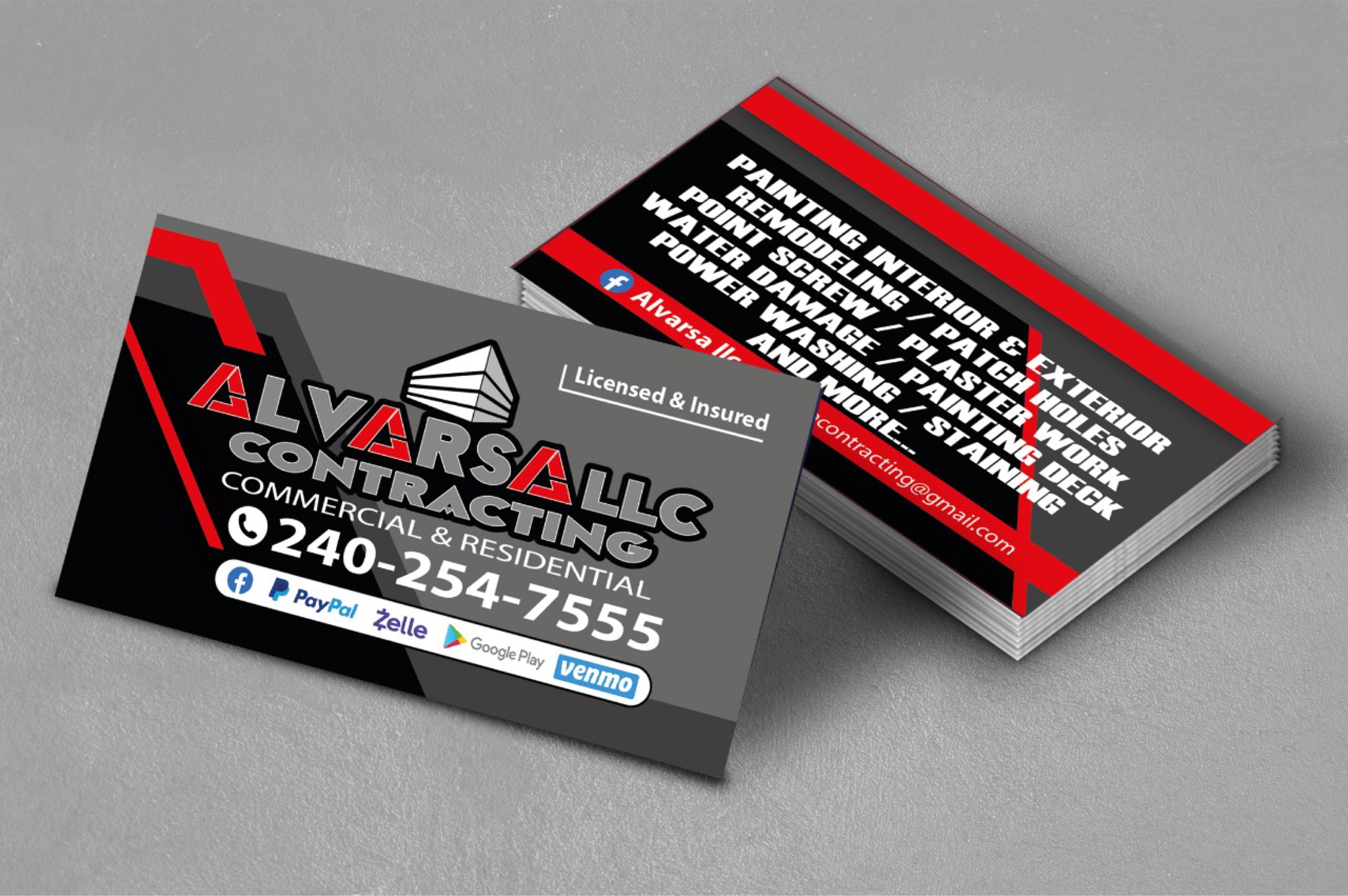 Alvarsa Contracting Logo