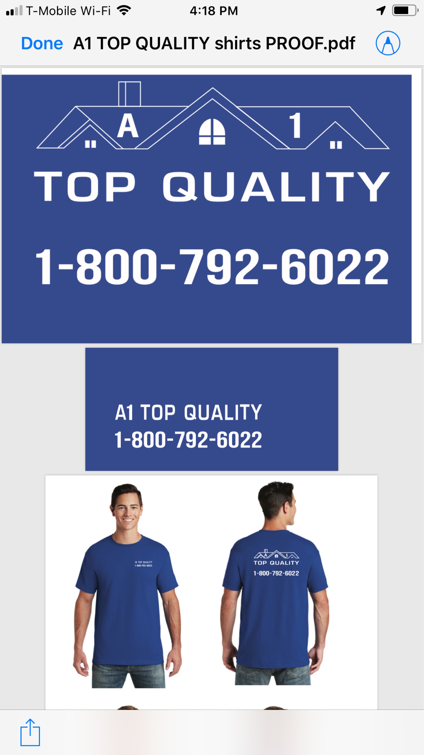 A1 Top Quality Construction, LLC Logo
