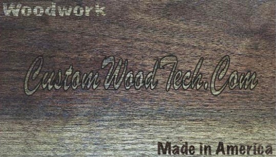 Custom Wood Tech Logo