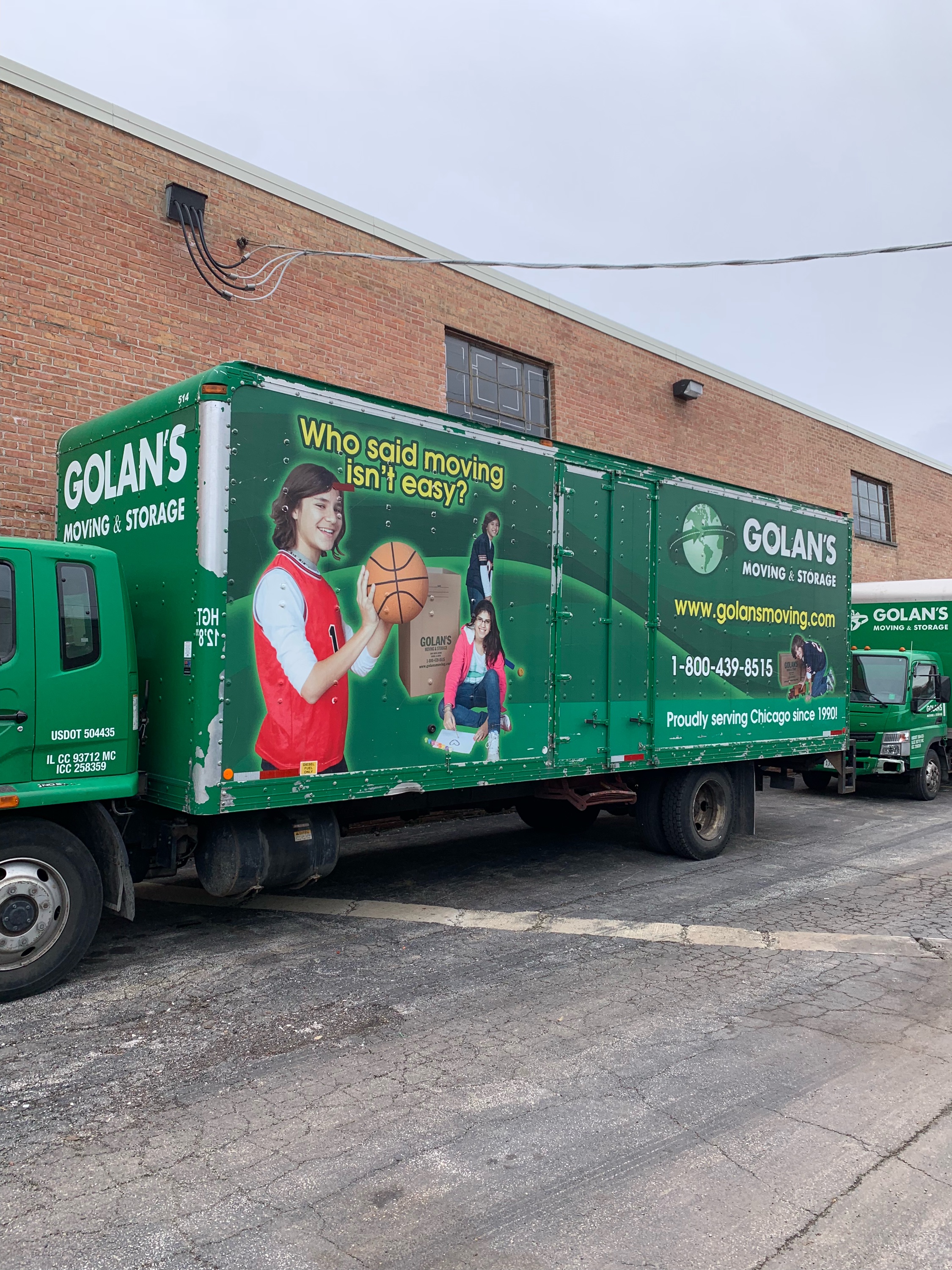 Golan's Moving and Storage, Inc. Logo