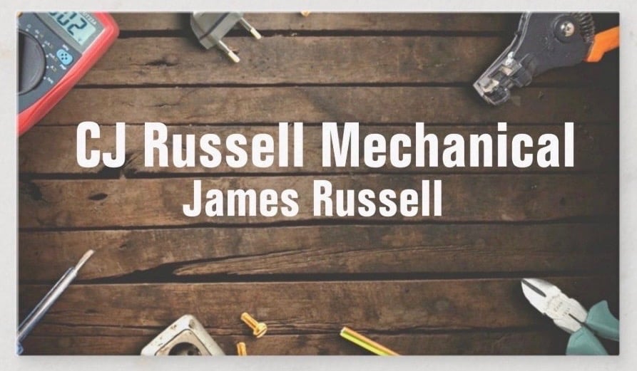 CJ Russell Mechanical Logo