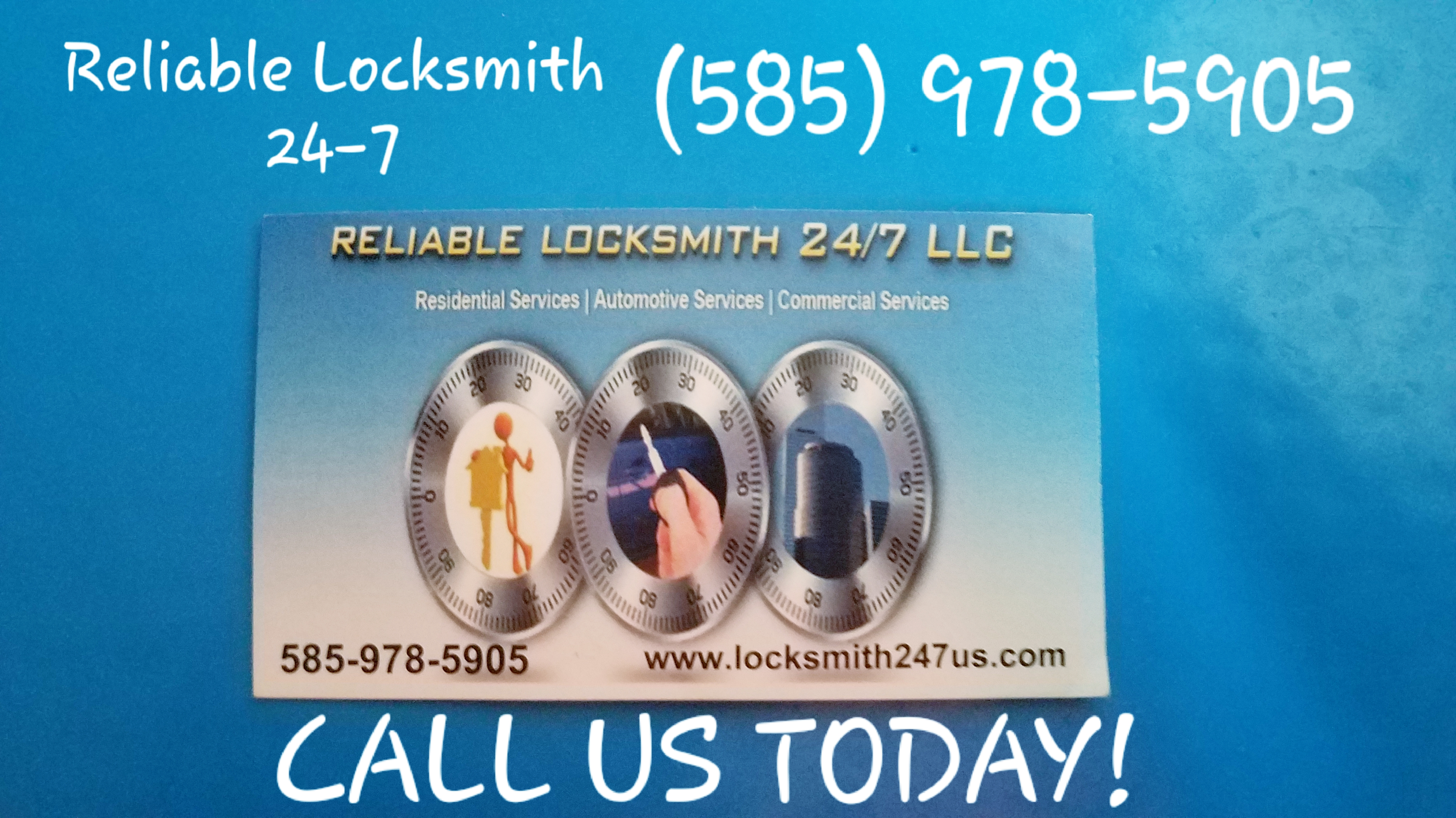 Reliable Locksmith 24/7 Logo