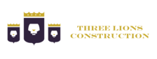 Three Lions Construction Logo
