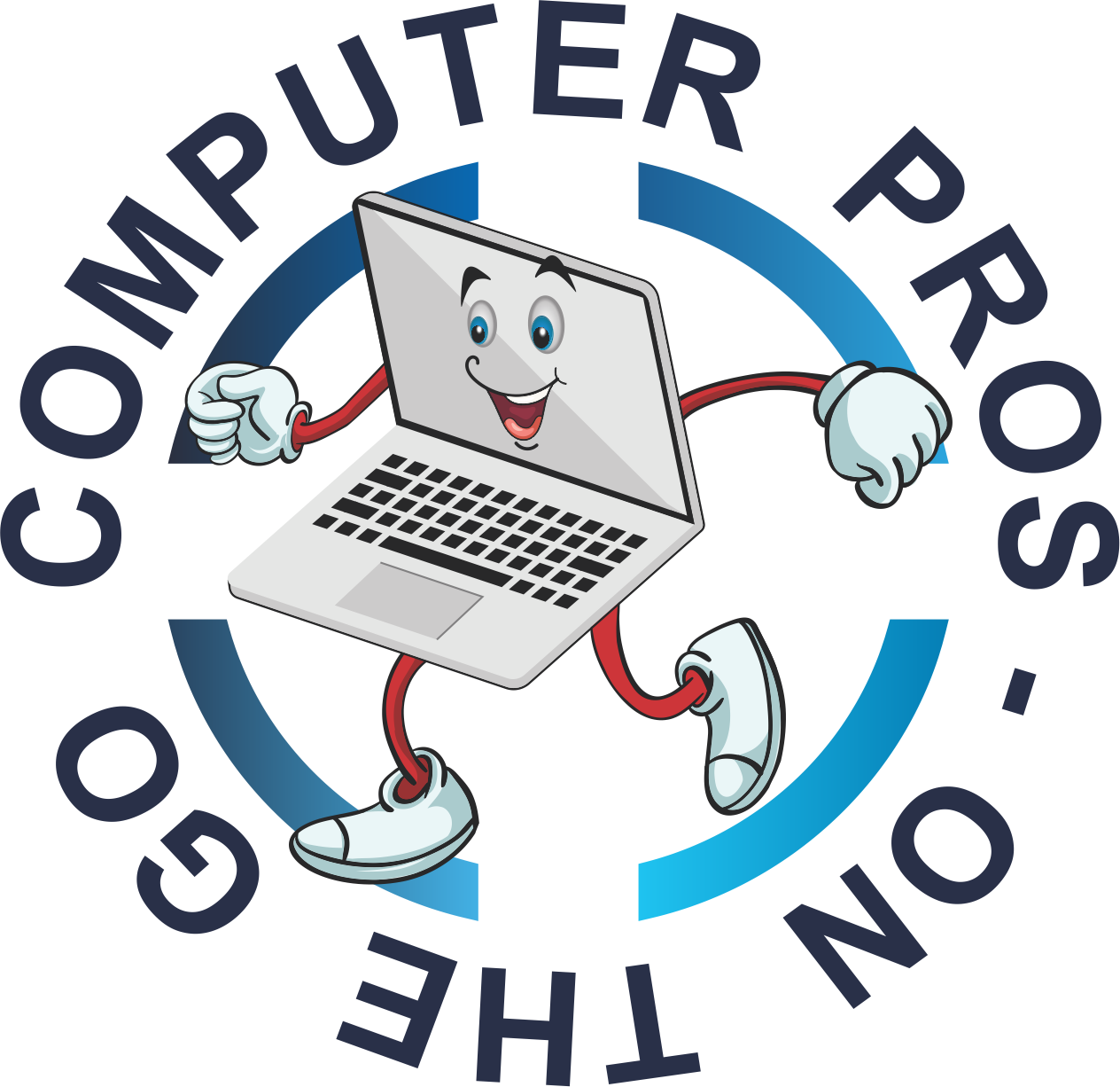 On The Go Computer Pros Logo