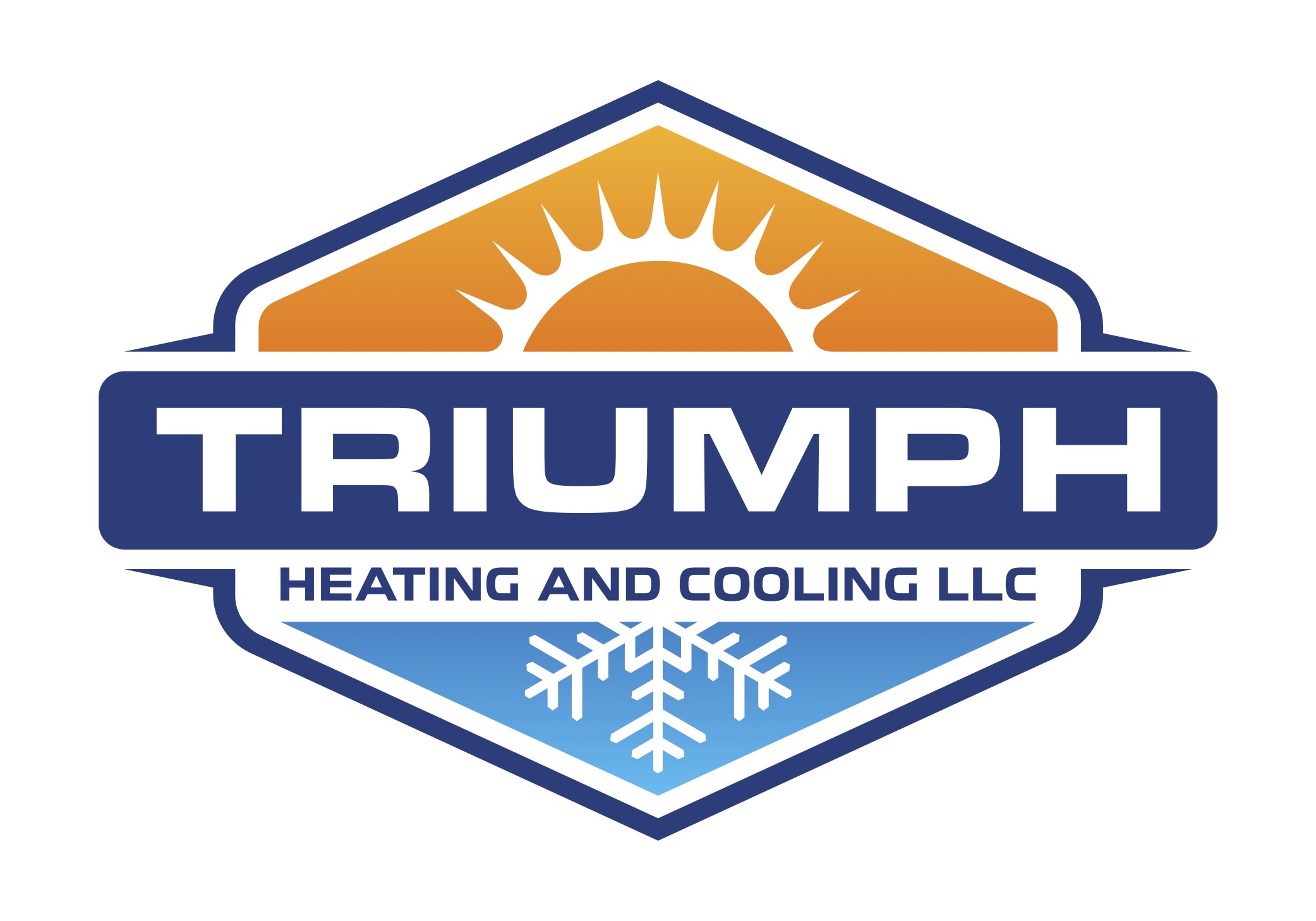 Triumph Heating and Cooling Logo