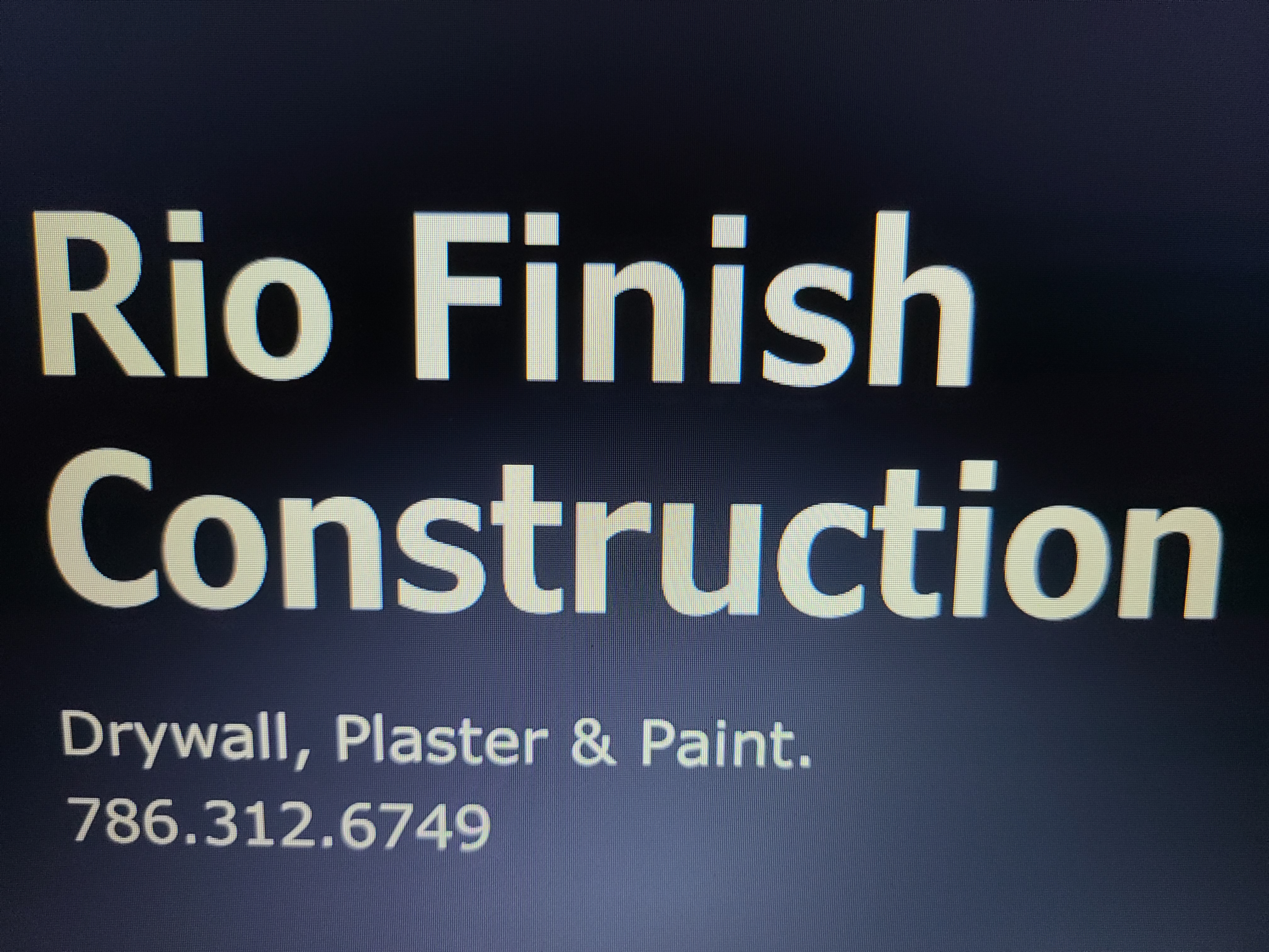 Rio Finish Construction Corp. Logo