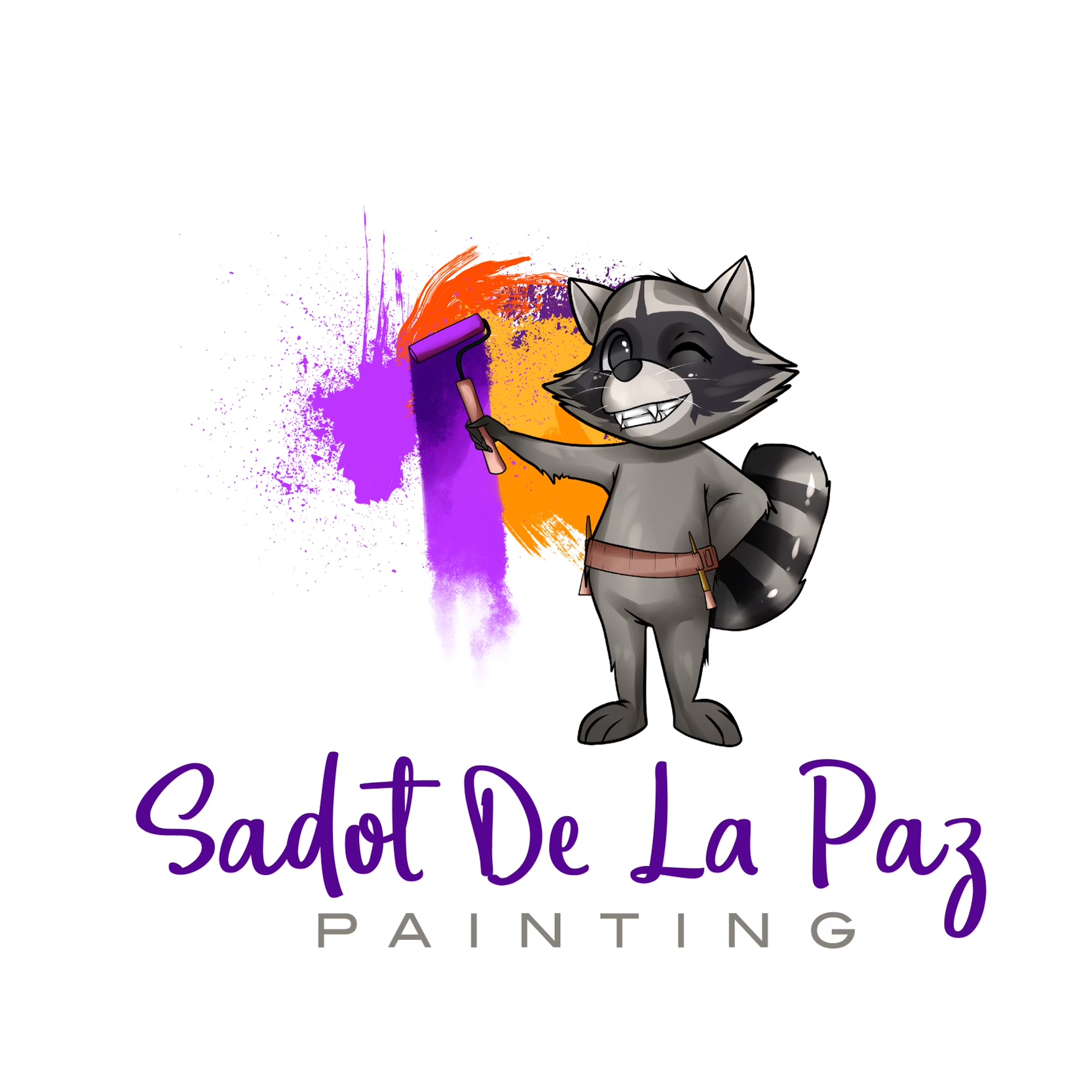 Sadot De la Paz Painting Logo