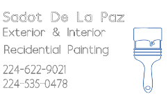 Sadot De la Paz Painting Logo