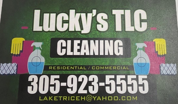 Lucky's TLC Cleaning Logo