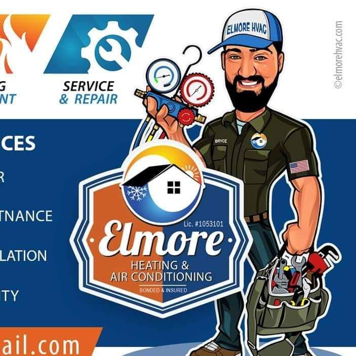 Elmore Heating and Air Conditioning Logo