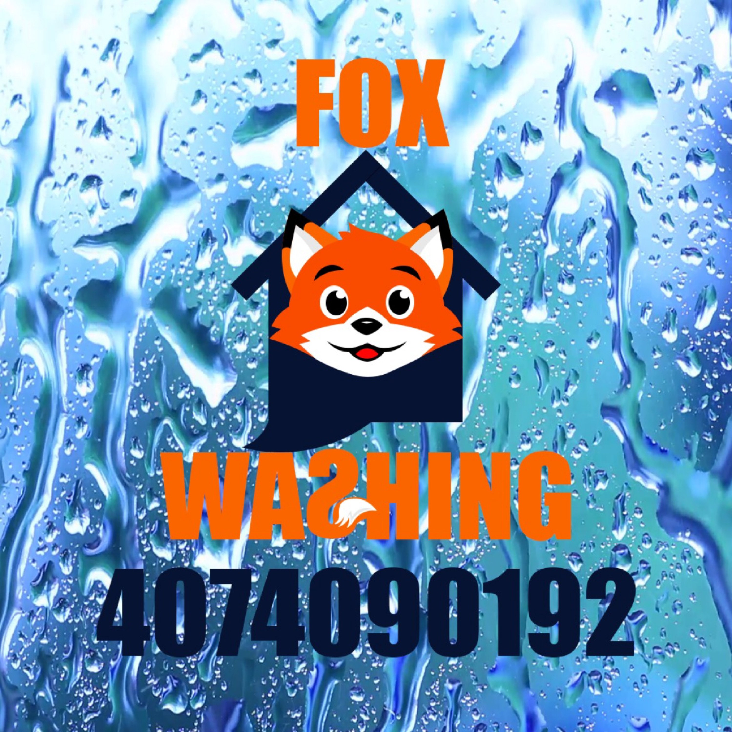 Fox House Washing Logo