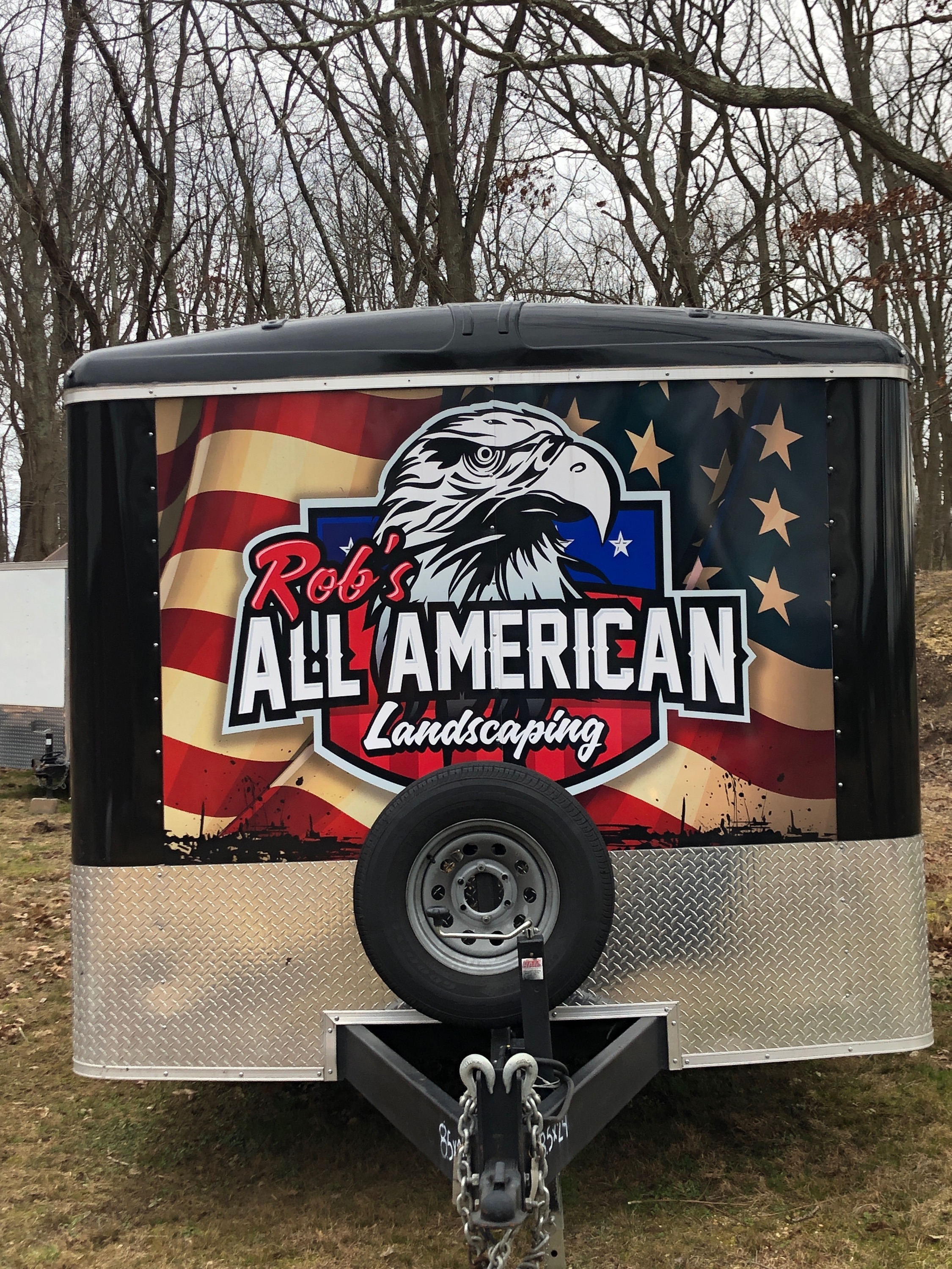 Rob's All American Landscaping Logo