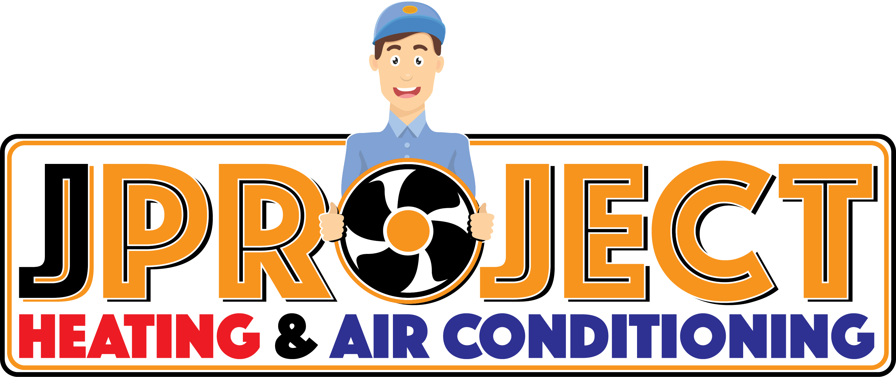 JProject Heating & Air Conditioning Logo