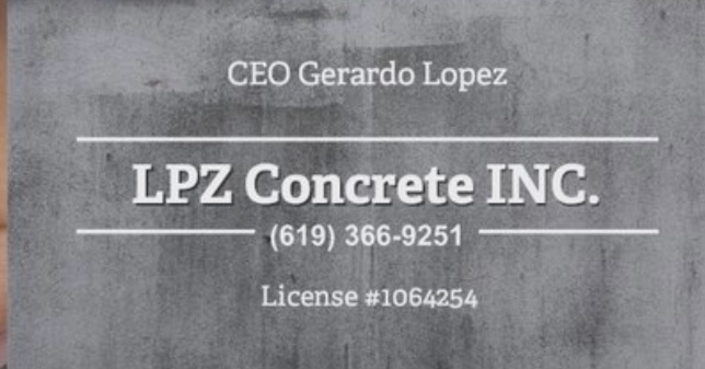 LPZ Concrete, Inc. Logo