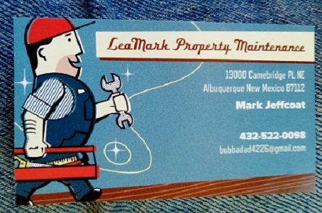 LeaMark Property Maintenance Logo