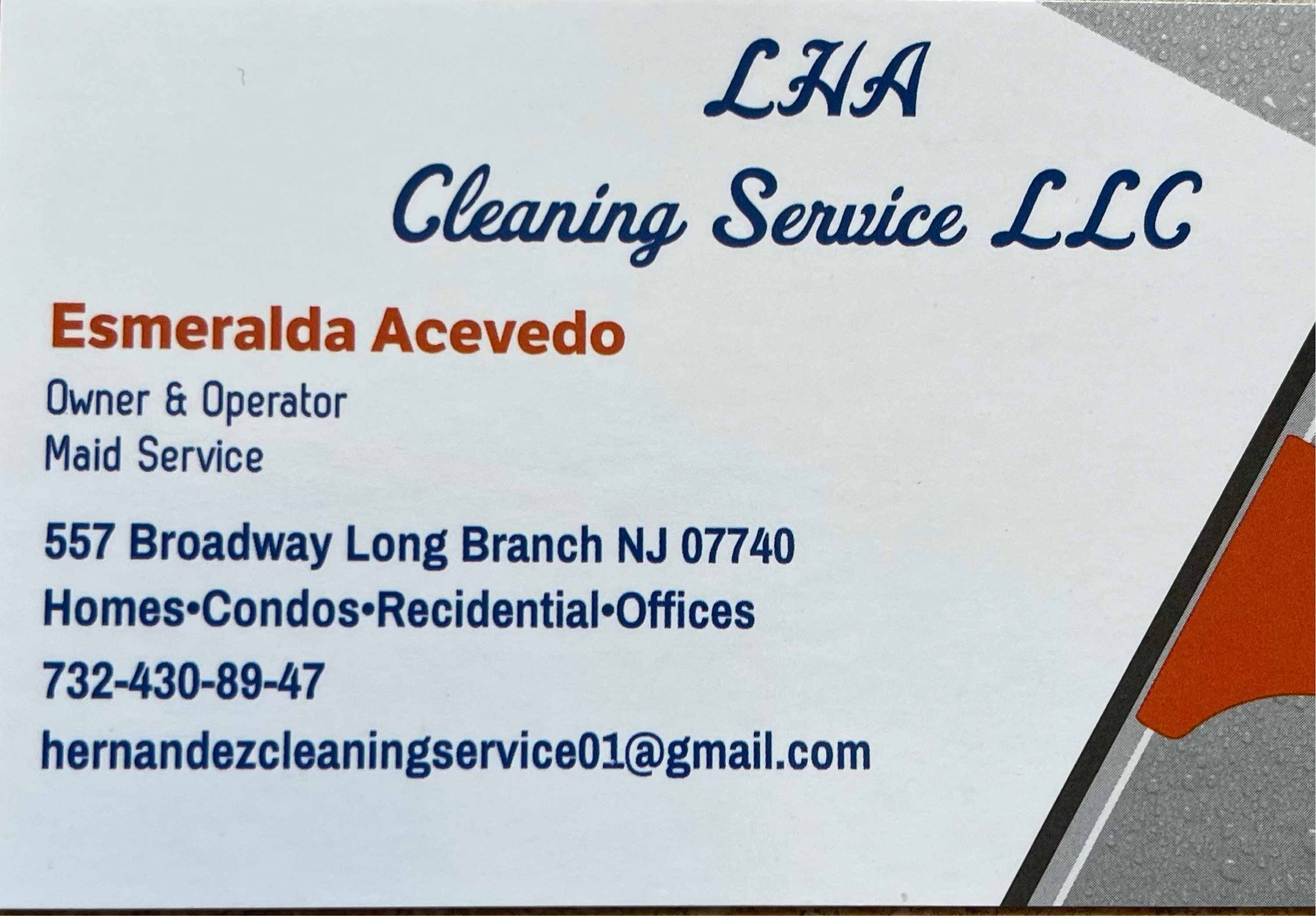 LHA Cleaning Service, LLC Logo