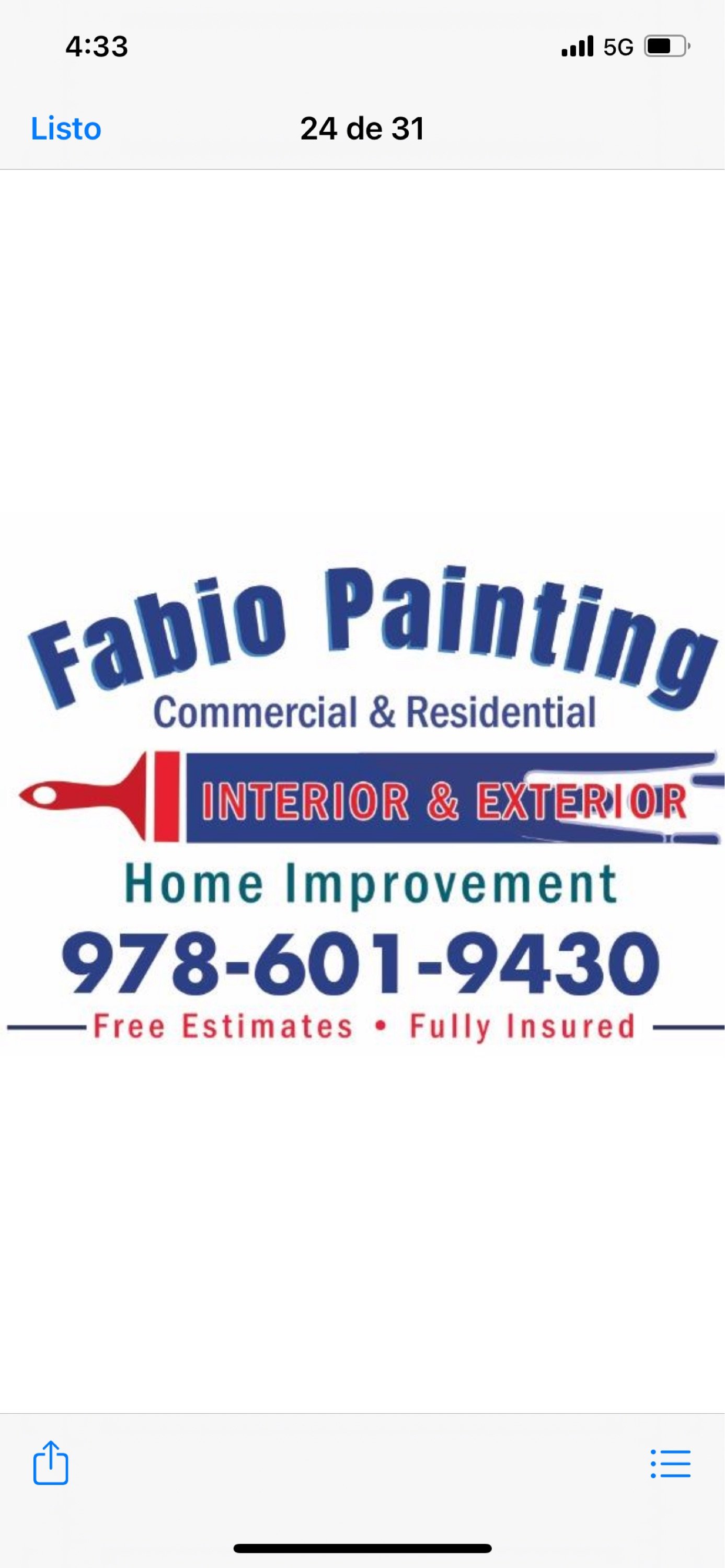 Fabio Painting Logo