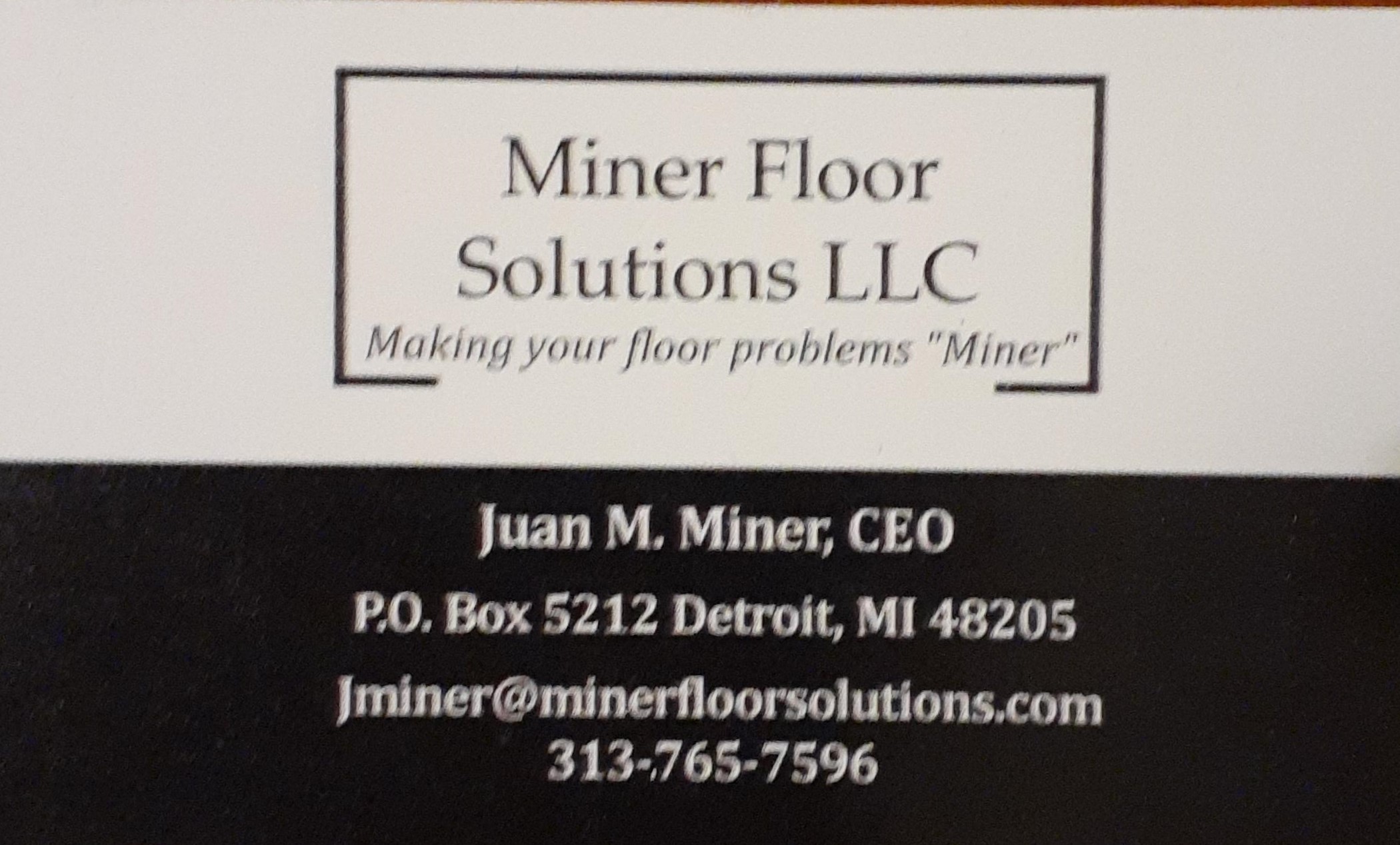 Miner Floor Solutions, LLC Logo