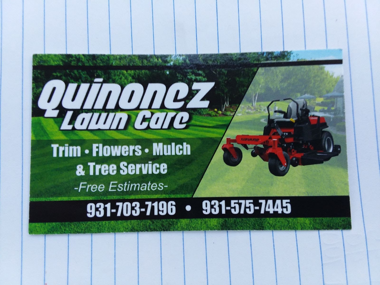 Quiñonez Lawn Care Logo