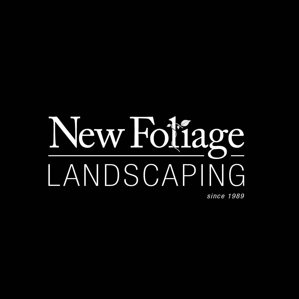 New Foliage Landscaping Logo