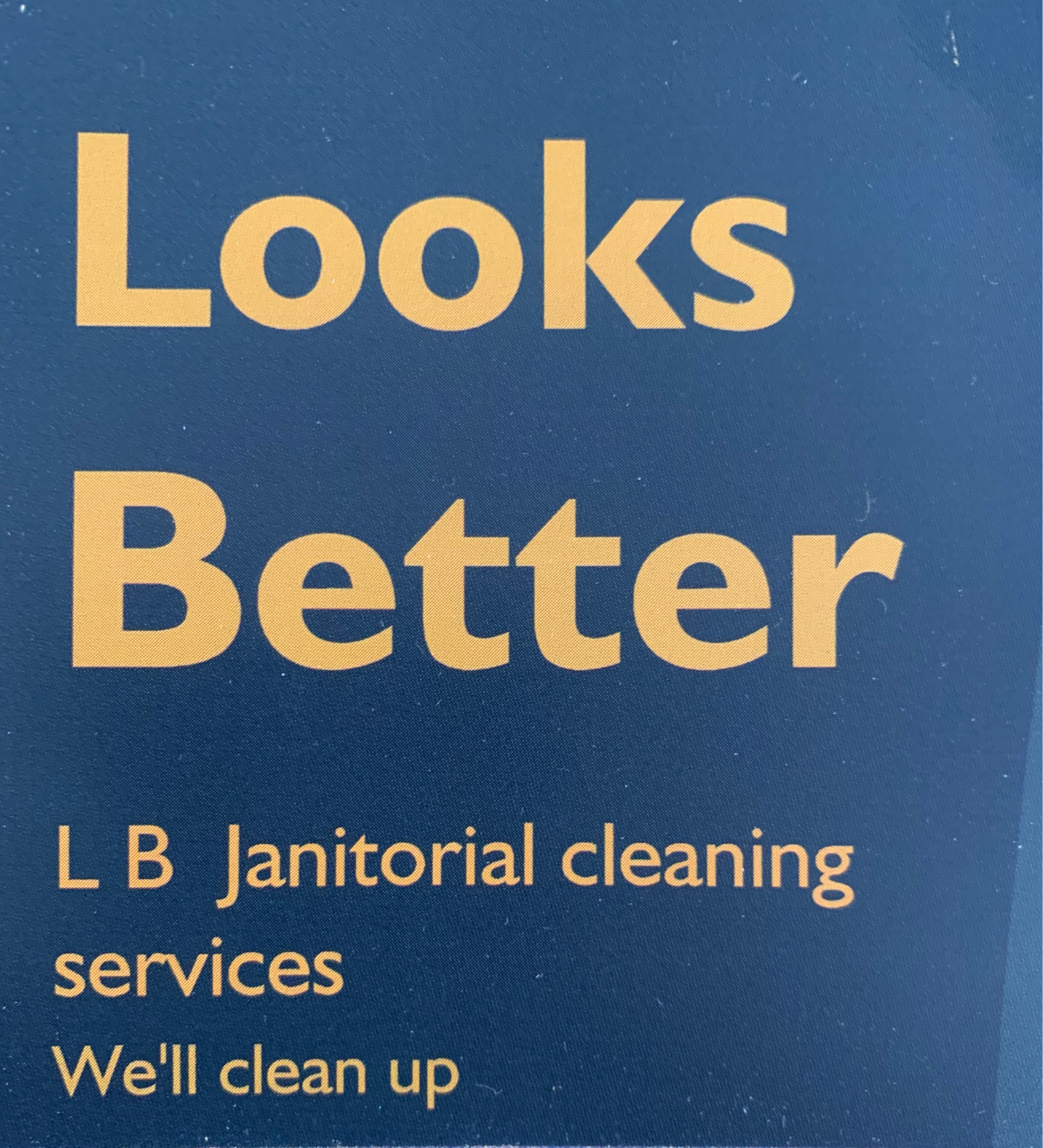 L B Janitorial Cleaning Services Logo