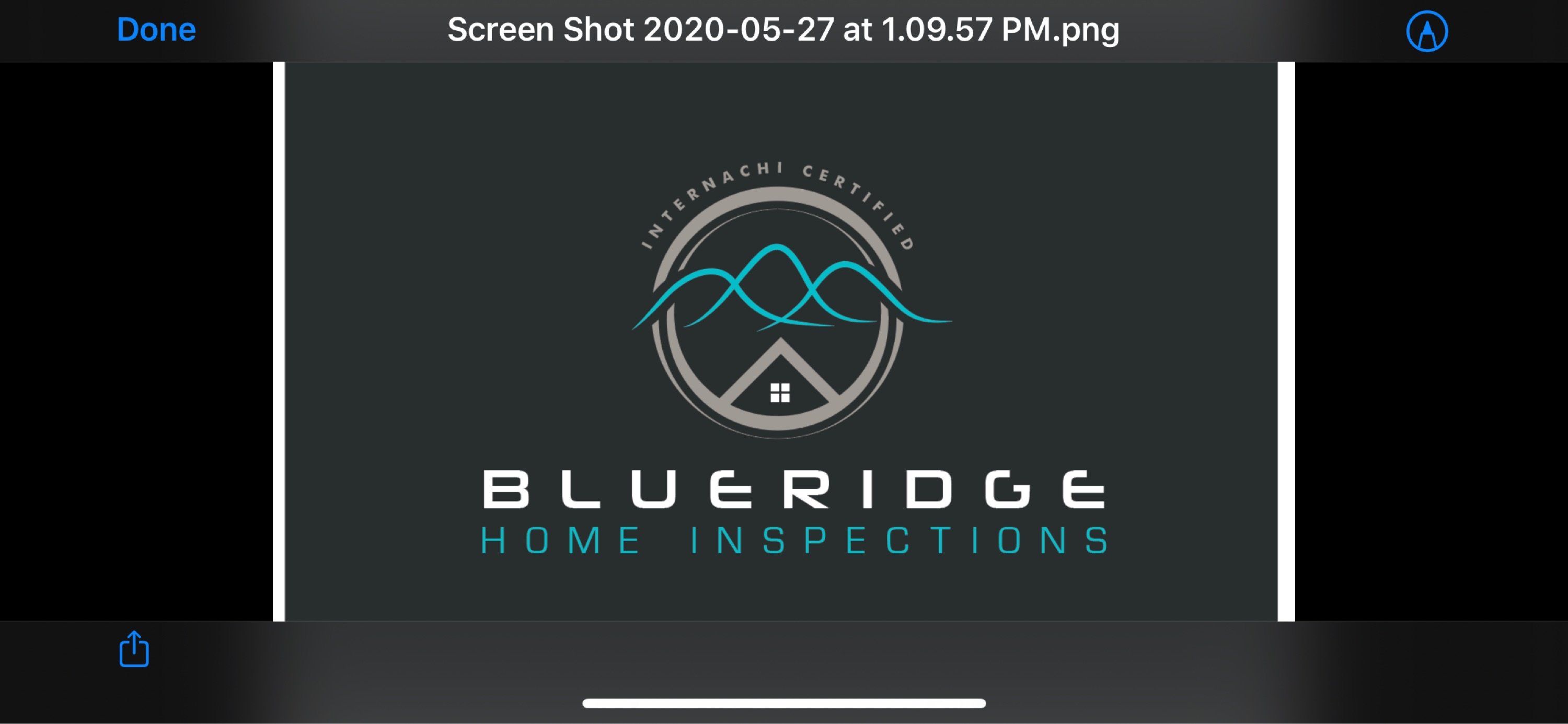 Blue Ridge Home Inspections Logo